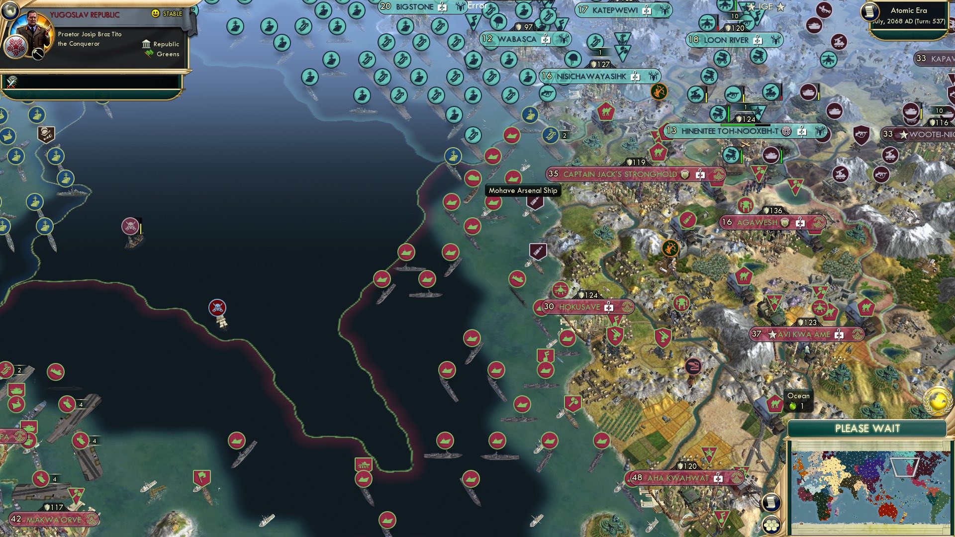 CBR In-Game Screenshot of Mohave Rules the Waves