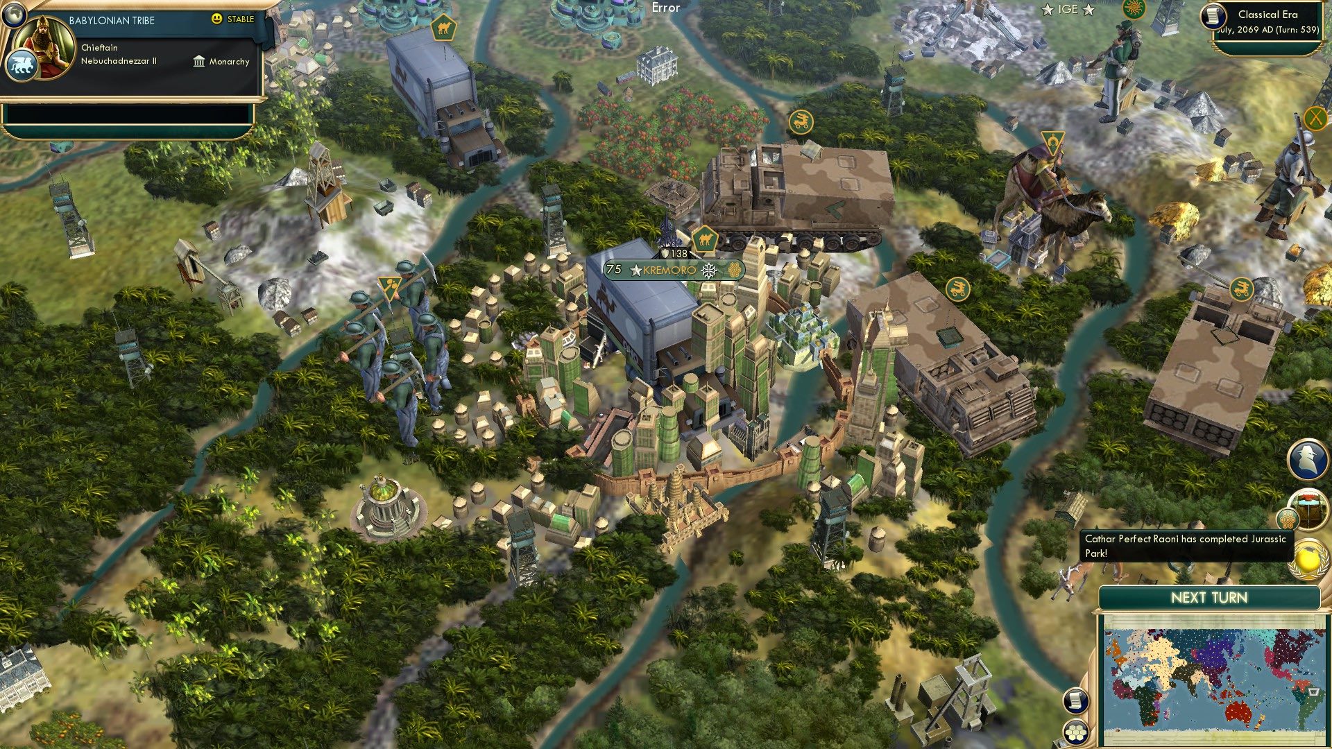 CBR In-Game Screenshot of What Could Possibly go Wrong?