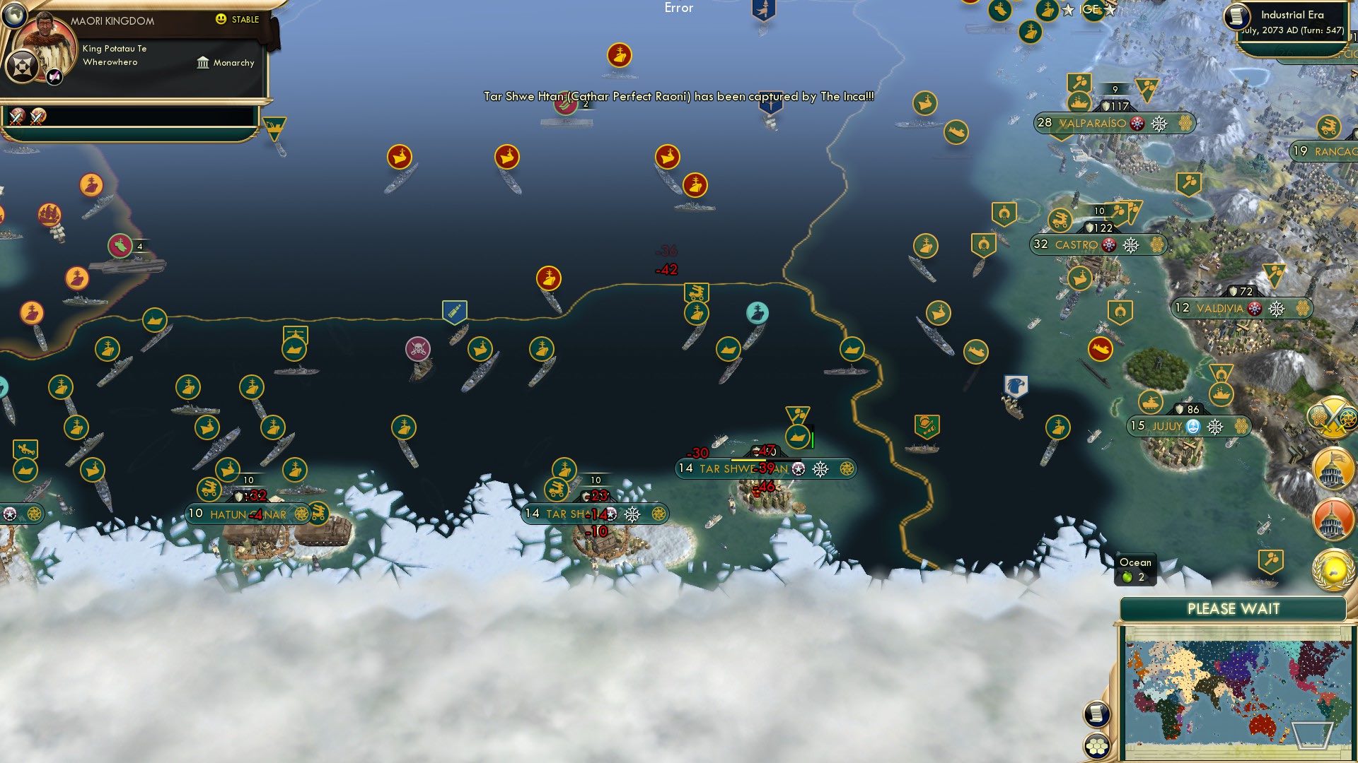 CBR In-Game Screenshot of Going down, Down under