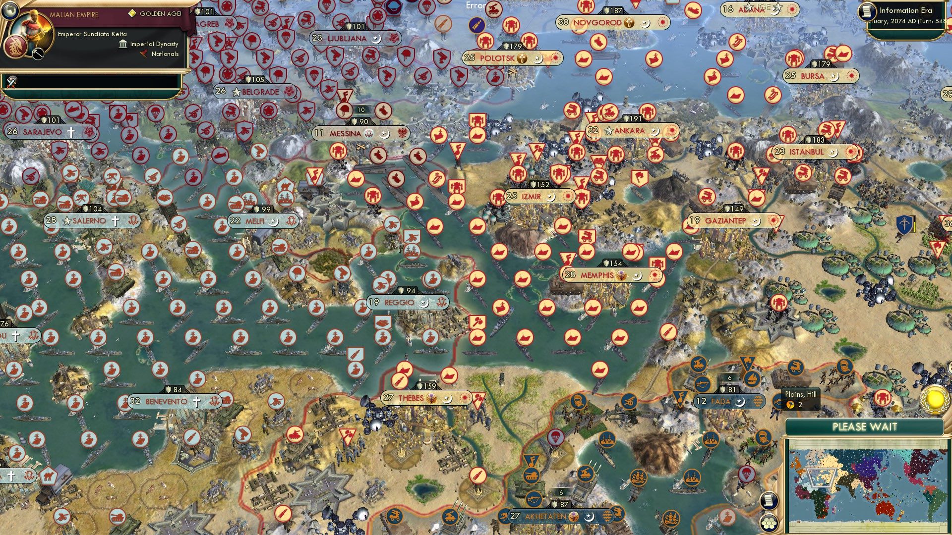 CBR In-Game Screenshot of More spooky futuristic units