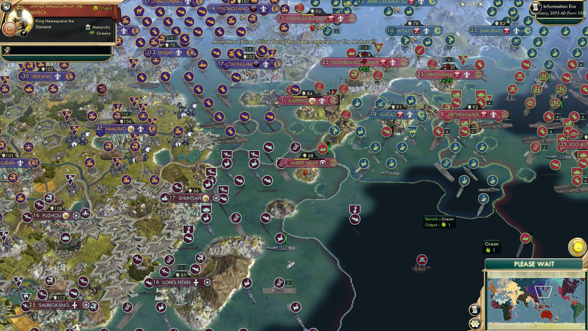CBR In-Game Screenshot of Failed resettlement
