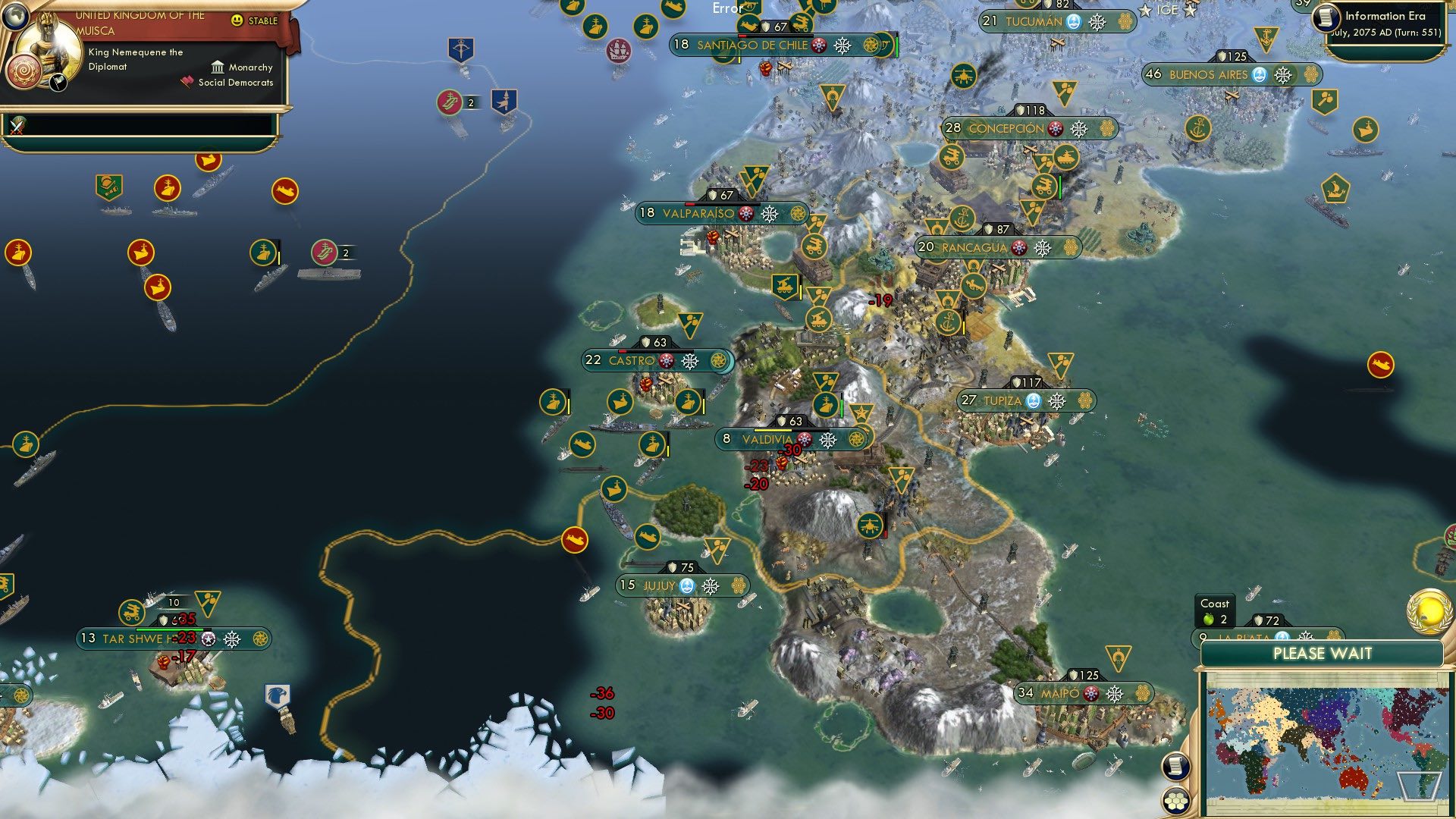 CBR In-Game Screenshot of Onwards and downwards