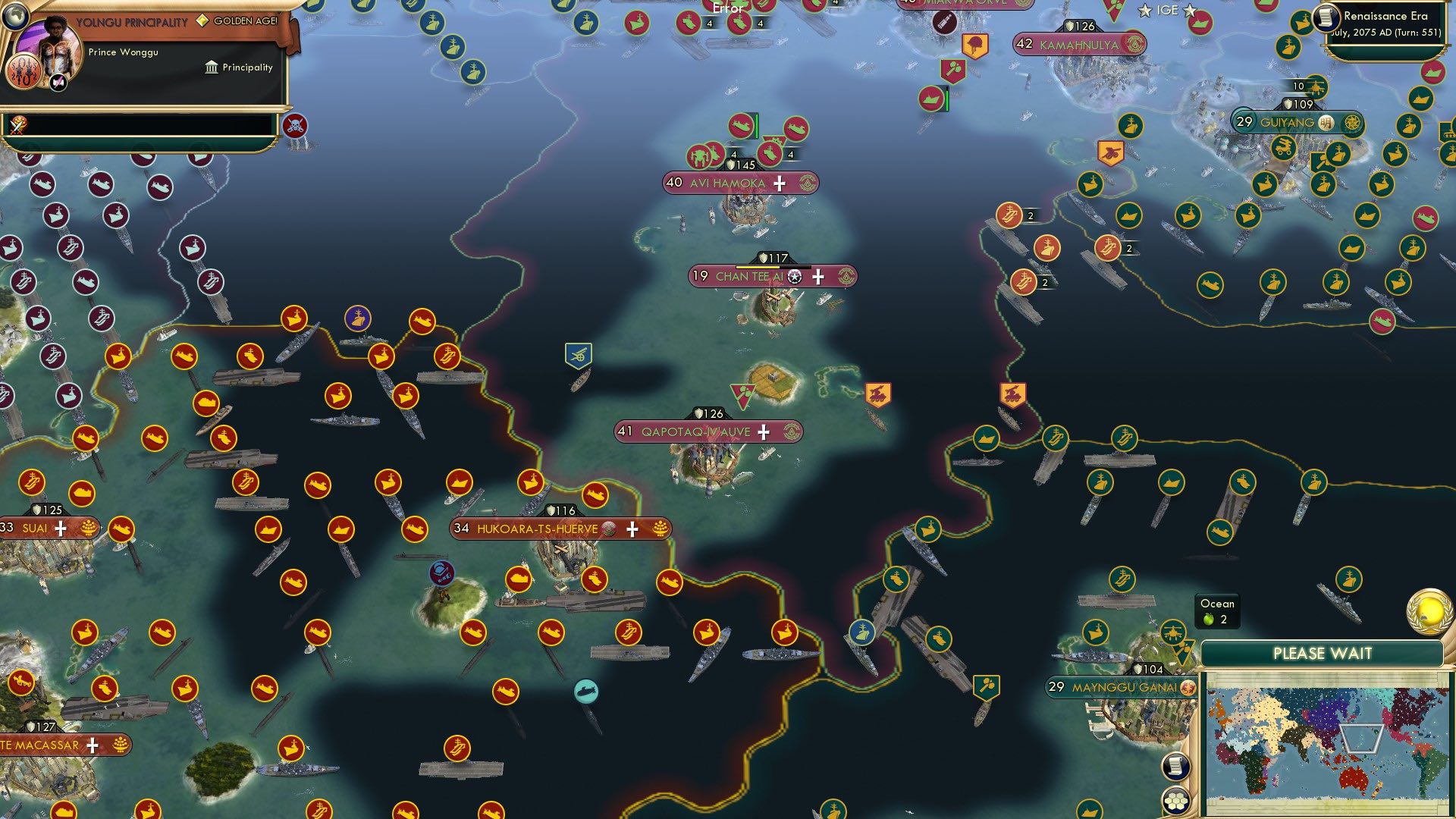 CBR In-Game Screenshot of Massive populations, though