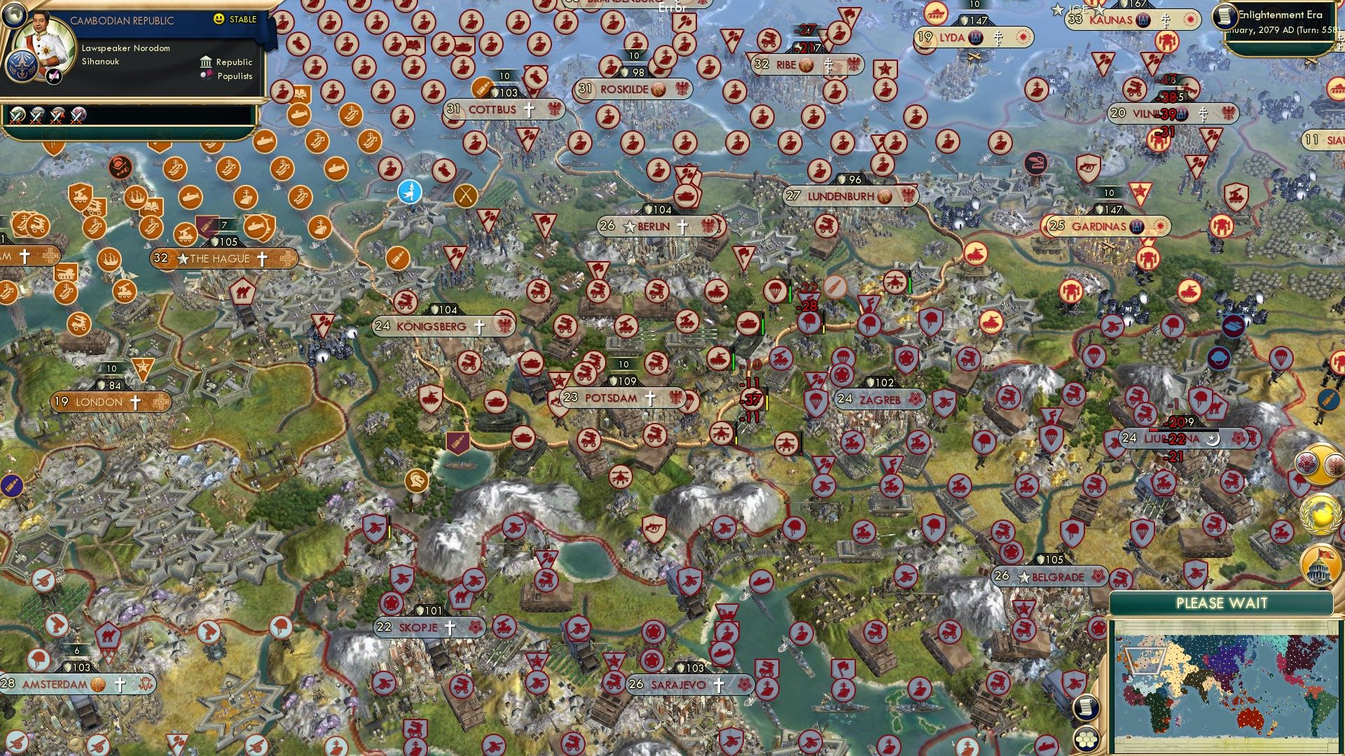 CBR In-Game Screenshot of Bitter rivals