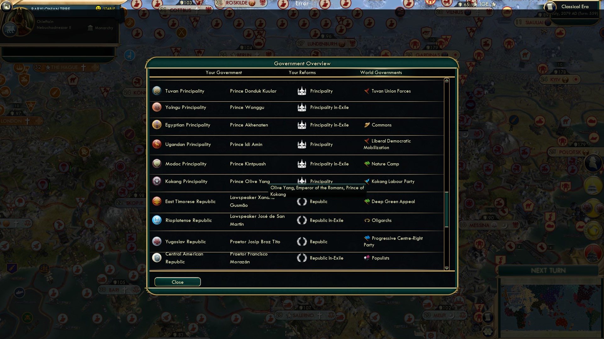 CBR In-Game Screenshot of Nice title buddy