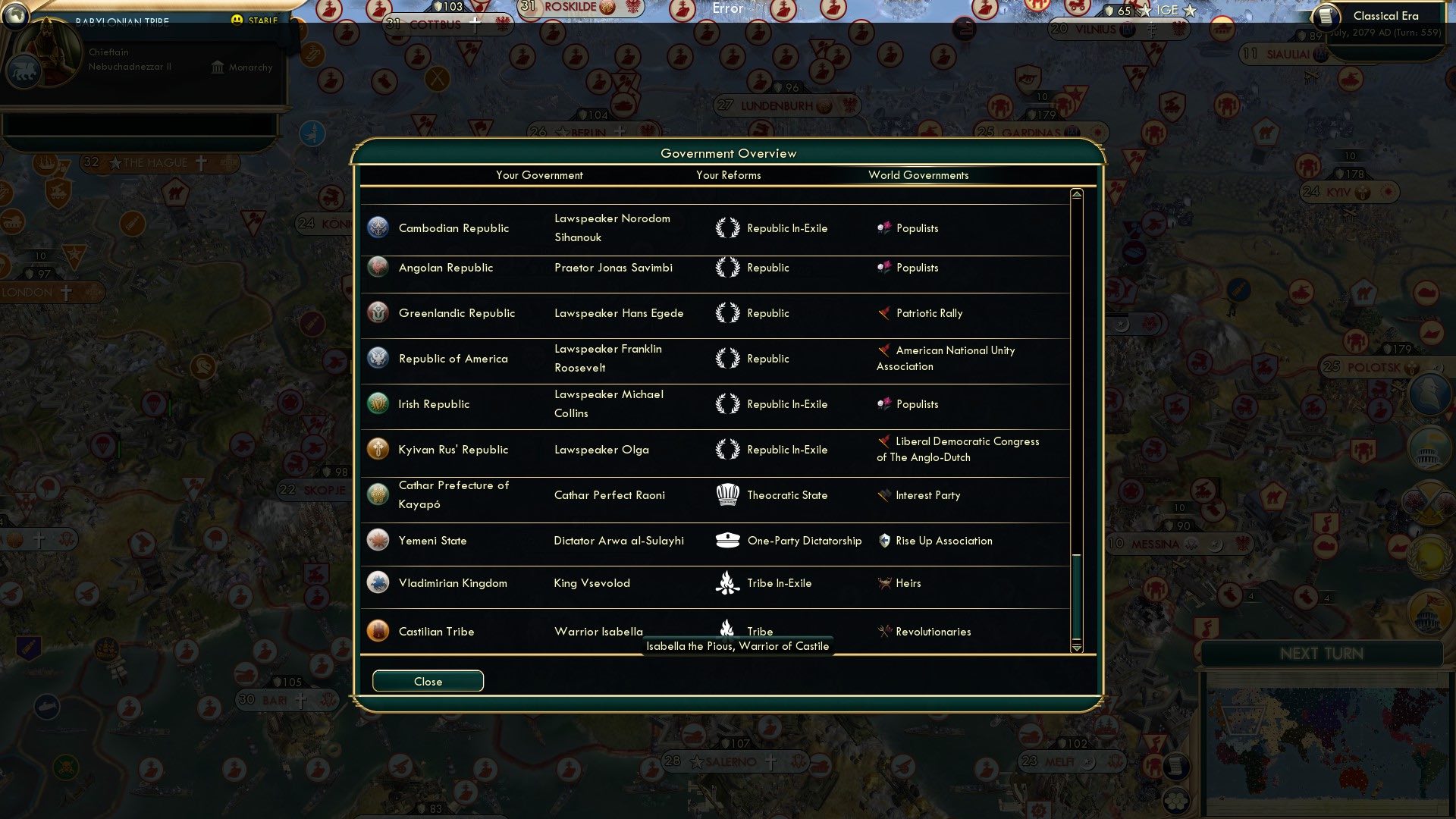 CBR In-Game Screenshot of I’d be revolting against the very world too if I was one of em