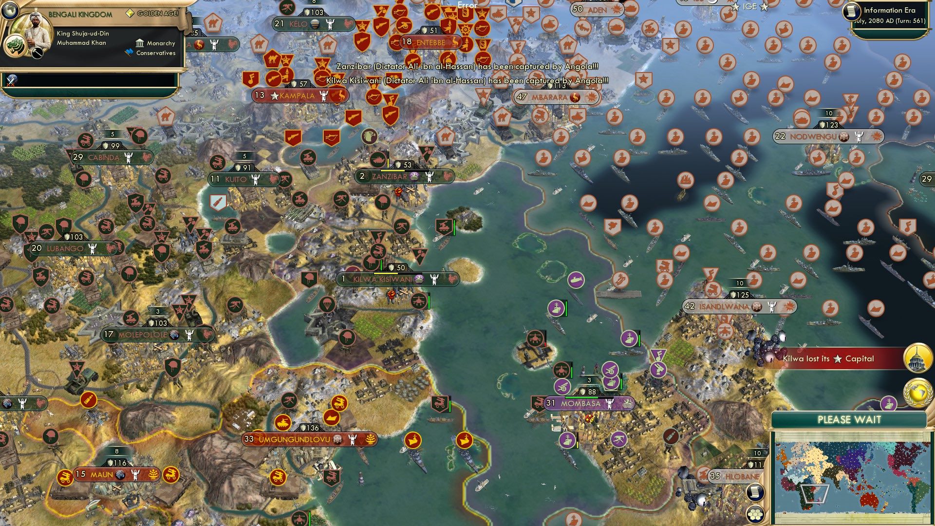 CBR In-Game Screenshot of End of the line