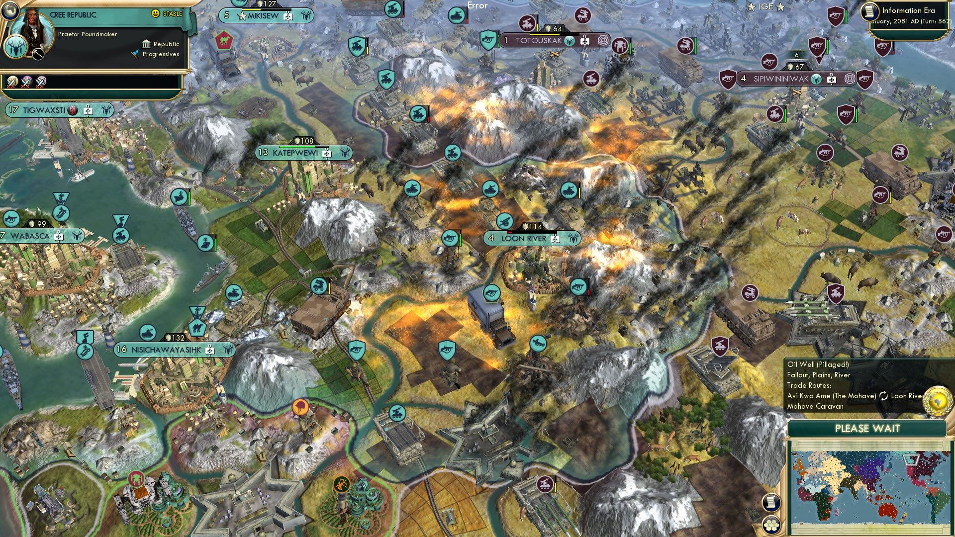 CBR In-Game Screenshot of Righteous cause