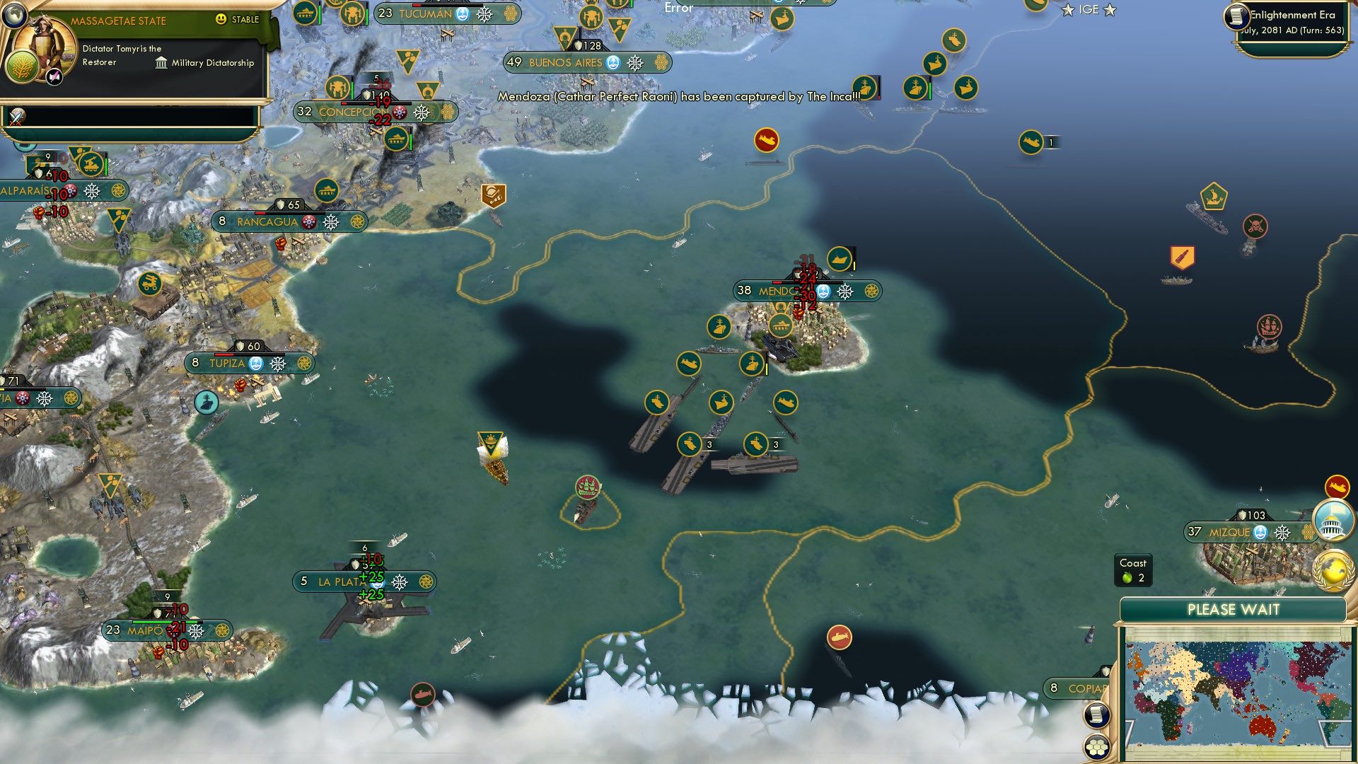 CBR In-Game Screenshot of The brutal arithmetic of war cannot be denied