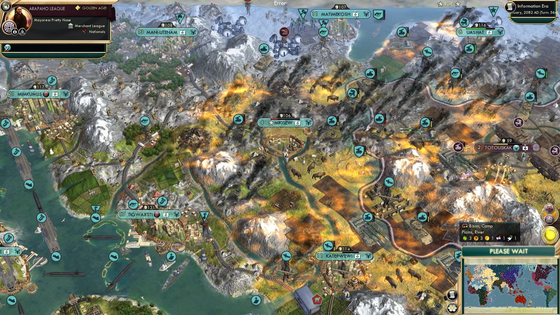 CBR In-Game Screenshot of Such a terrible assault cannot be left unanswered!