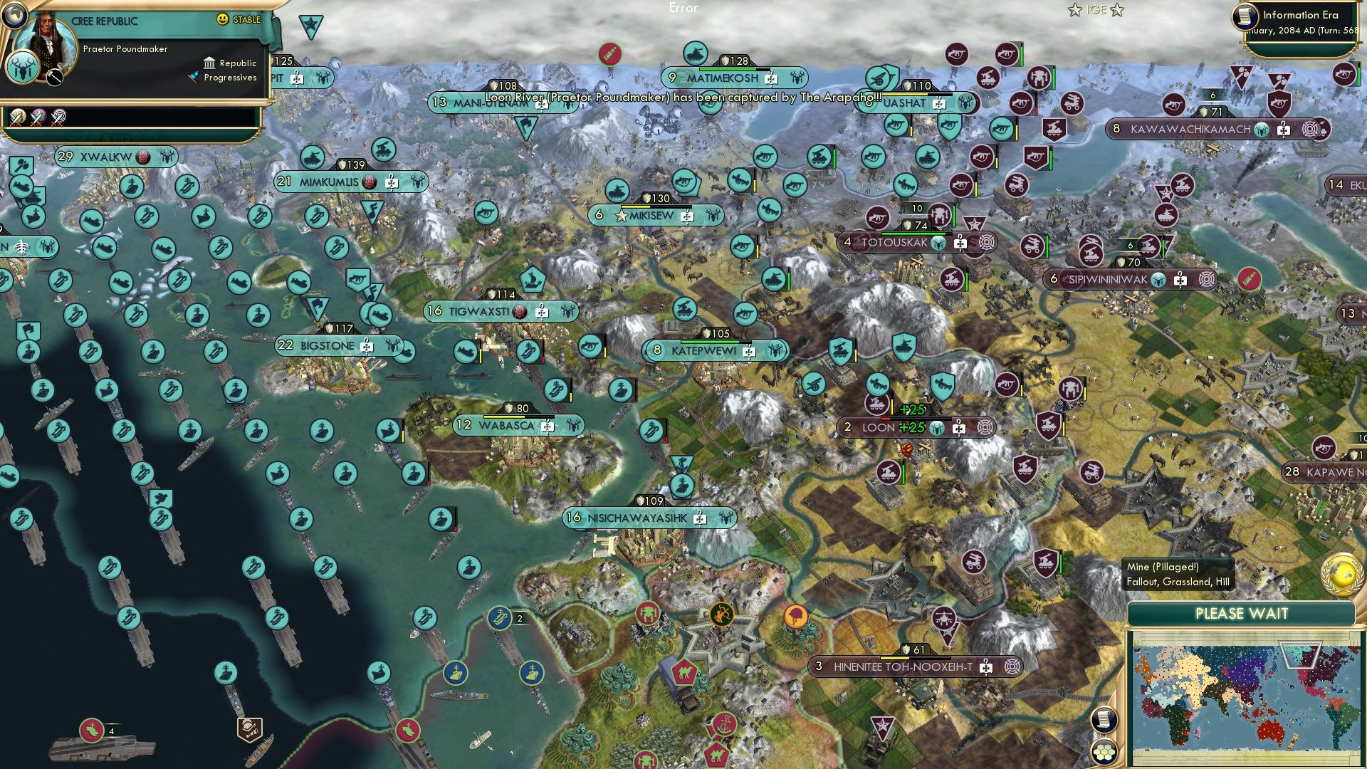 CBR In-Game Screenshot of The Rocky Rumble - A Battle for Loon River Supremacy!