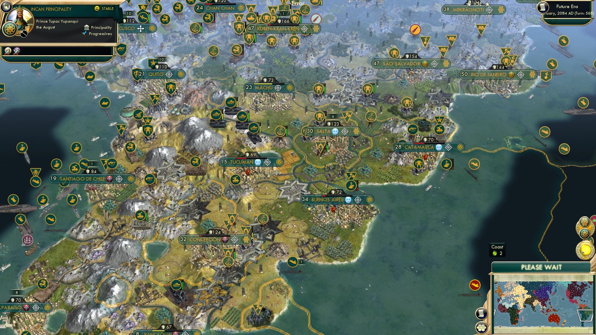 CBR In-Game Screenshot of Raoni’s Heroic Halt