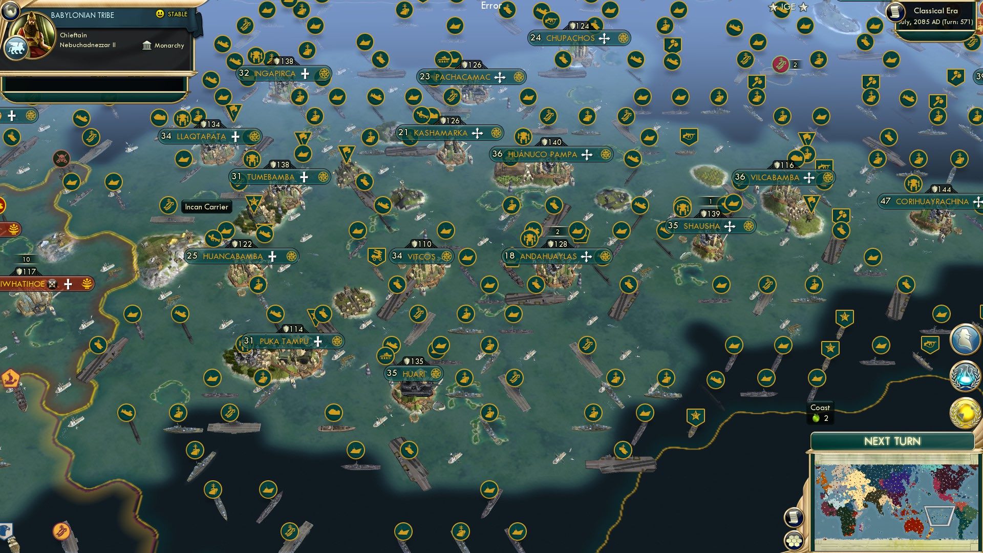 CBR In-Game Screenshot of South Pacific Turned Potato Paradise