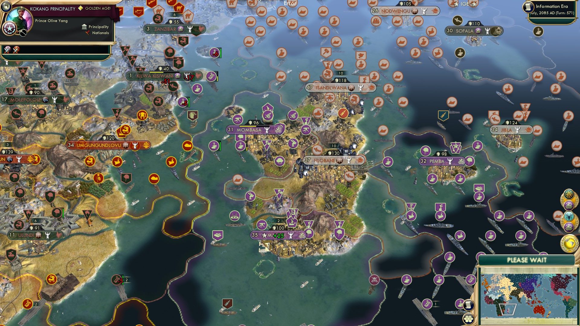 CBR In-Game Screenshot of Kilwa’s Desperate Quest for Relevance