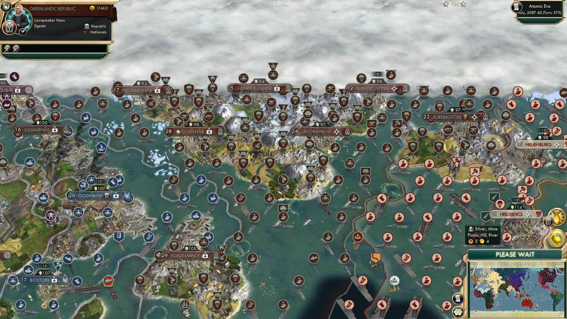 CBR In-Game Screenshot of Greenland’s Ambitious Paratroopers