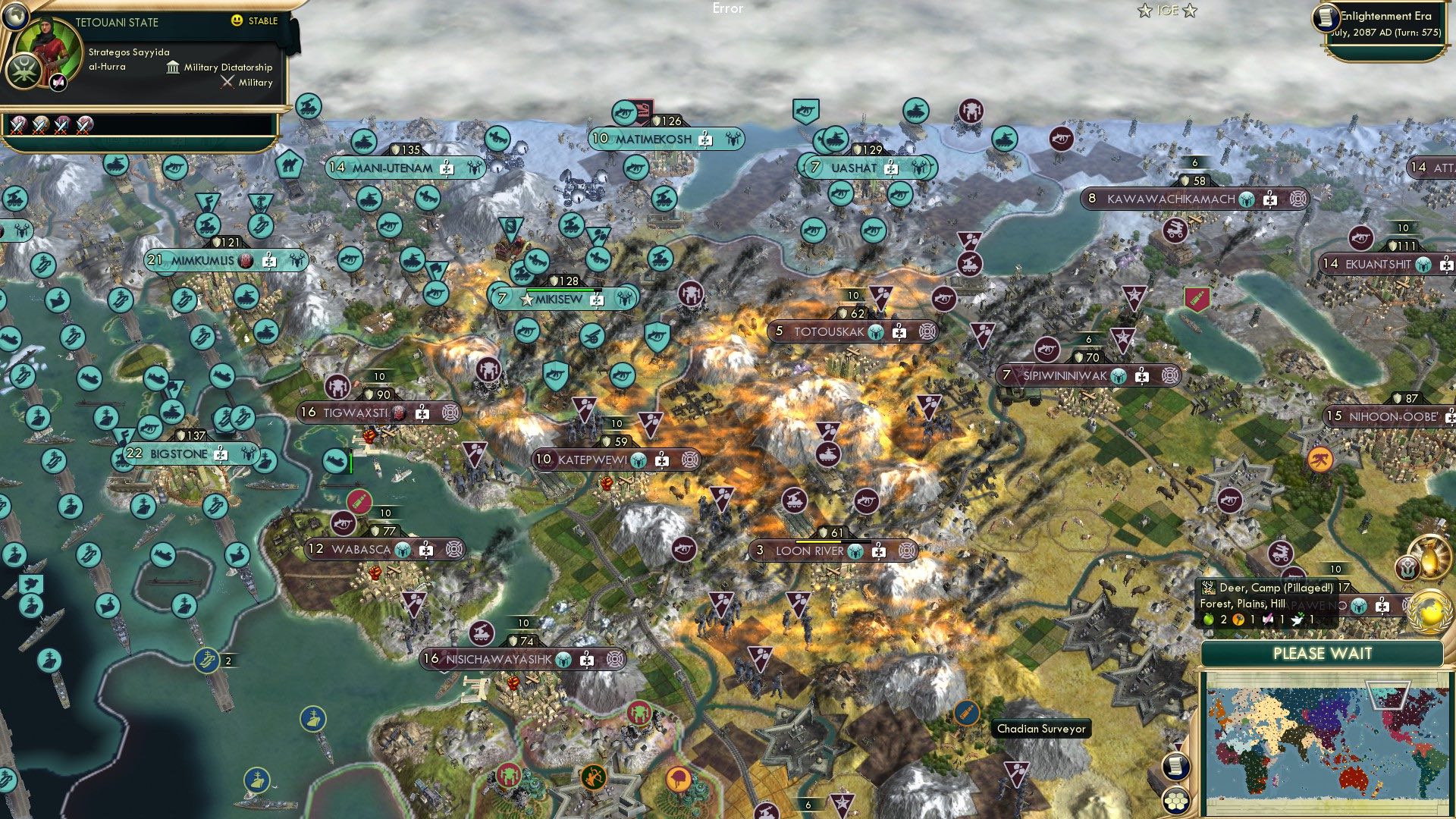 CBR In-Game Screenshot of Arapaho's Cleaning Crew and Cree's Sneaky Submarine