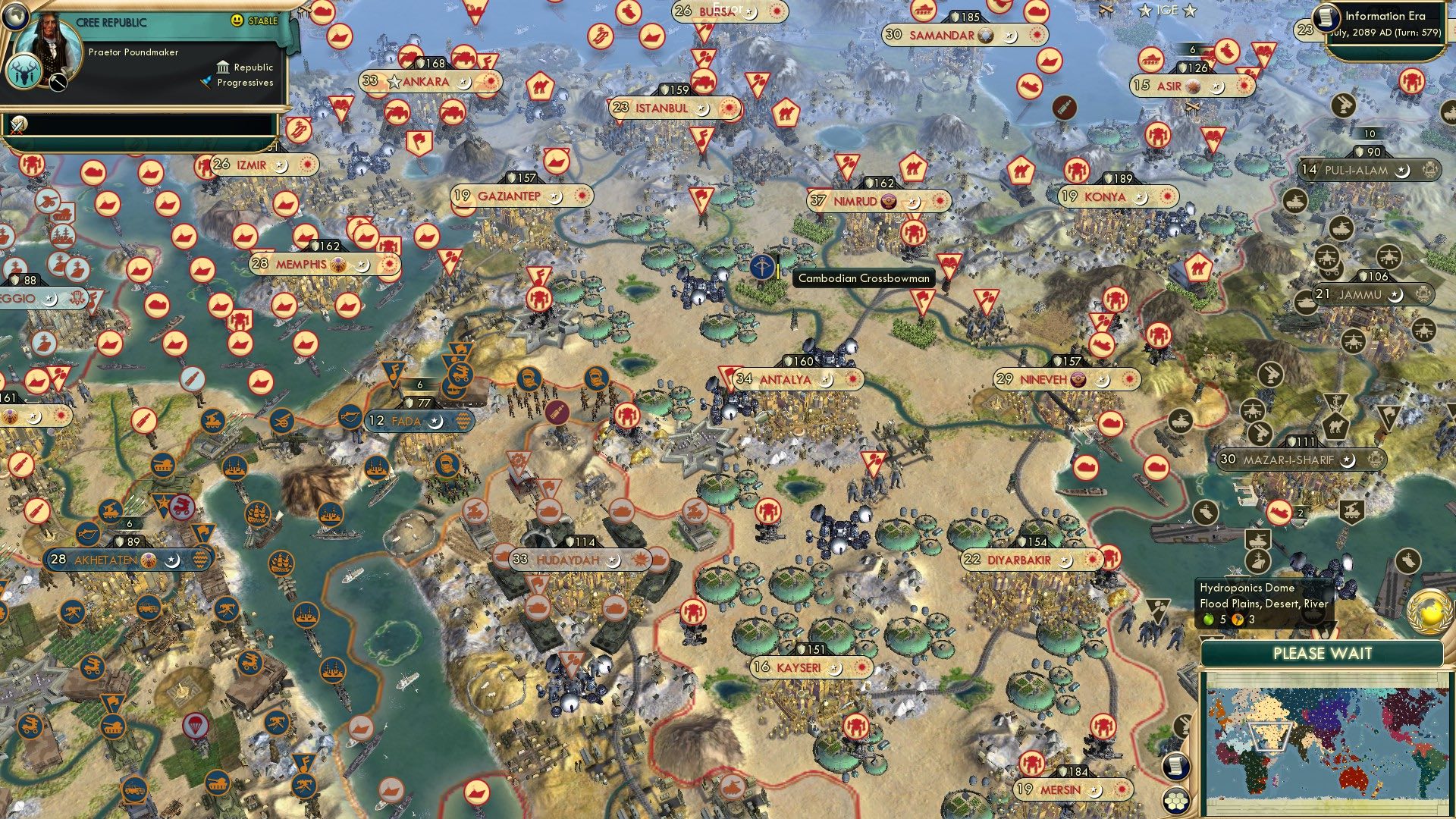 CBR In-Game Screenshot of Lost in the Land of Green Domes