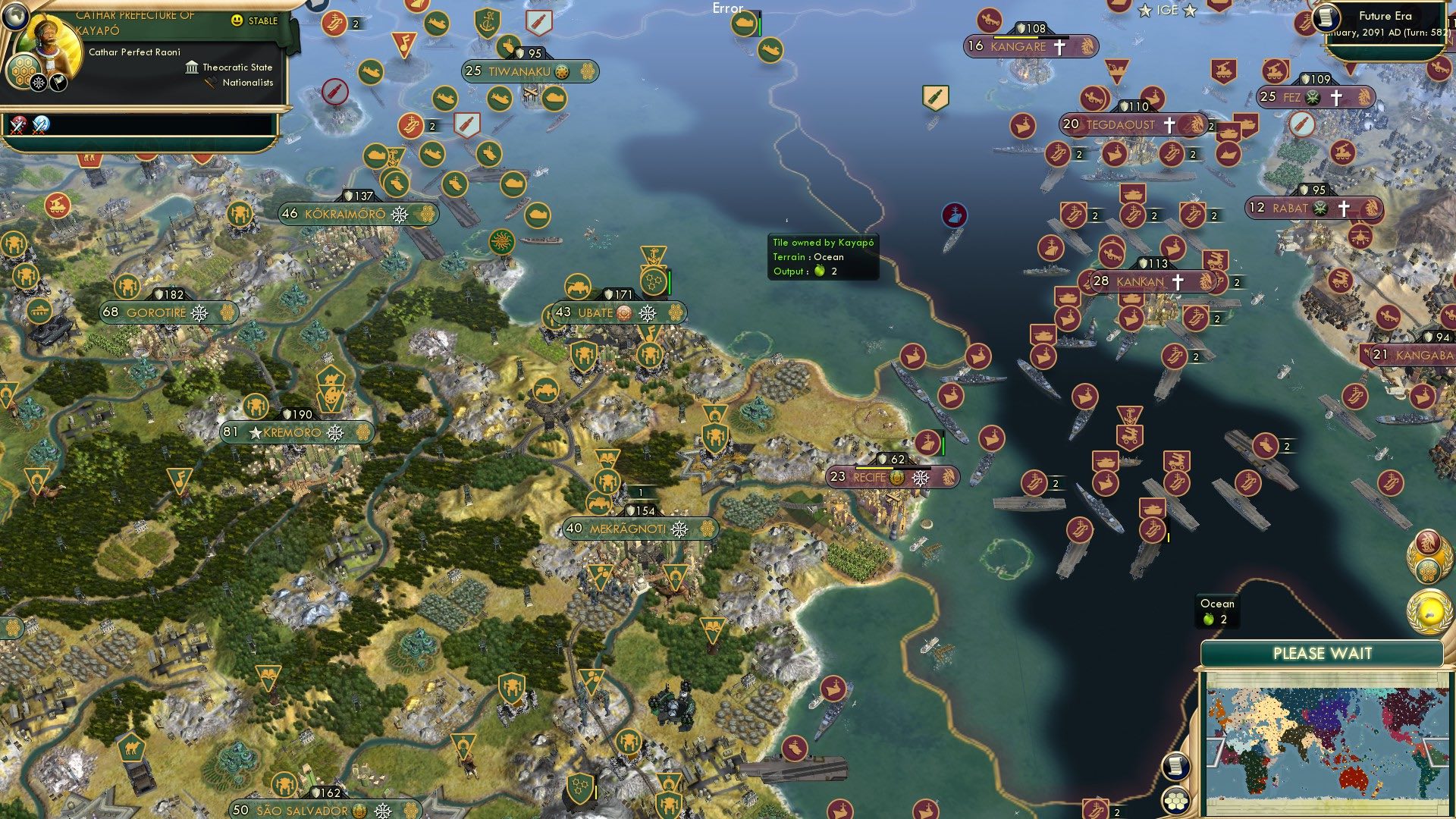 CBR In-Game Screenshot of The Kayapo Robot's Tears