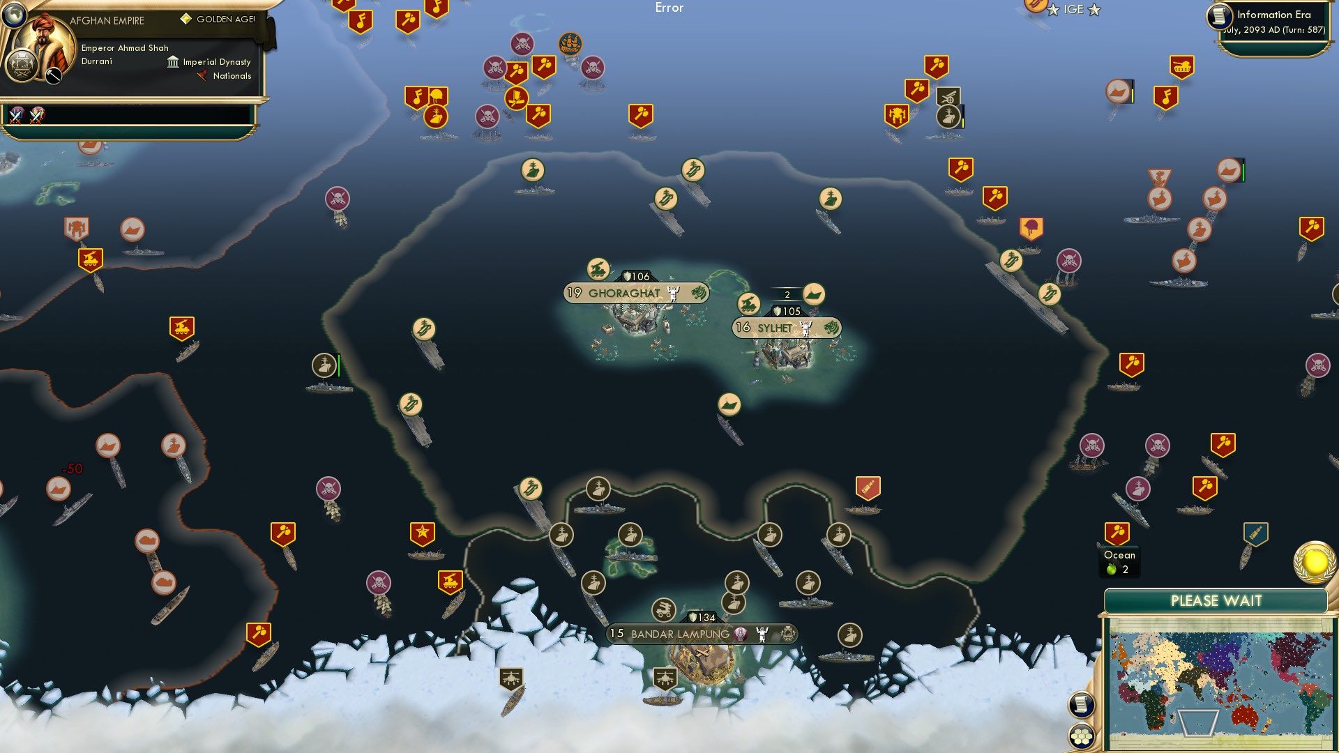 CBR In-Game Screenshot of Antarctic Antics