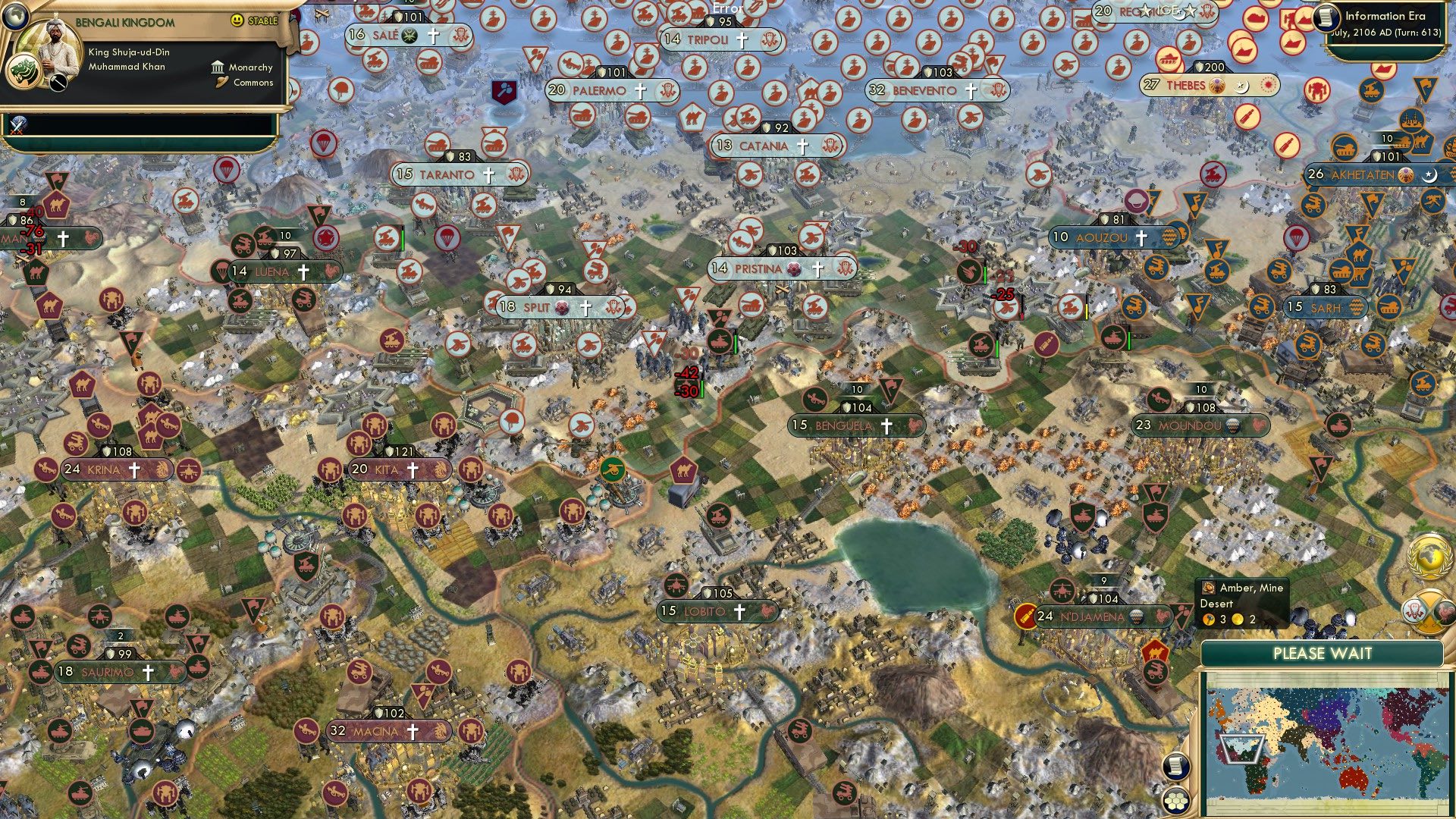 CBR In-Game Screenshot of Angola Joins the Fray