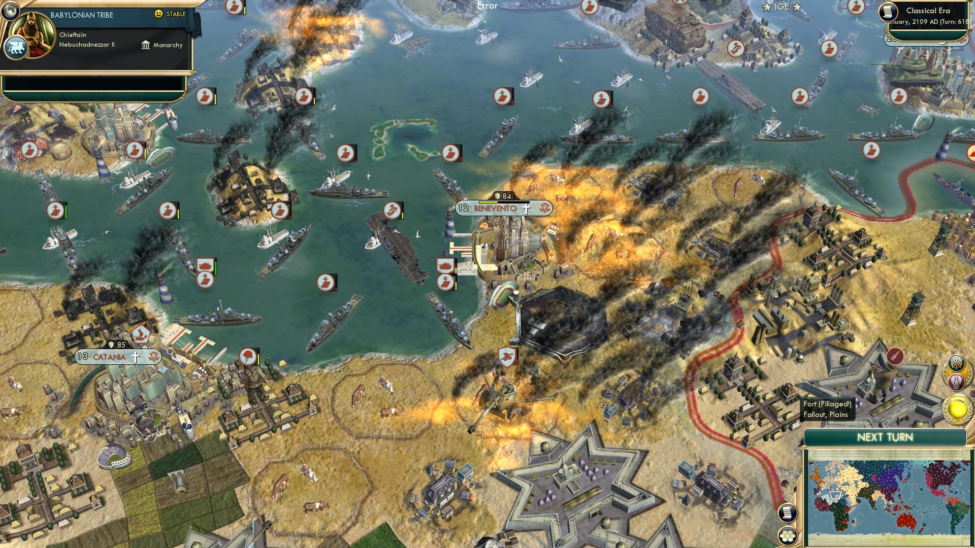 CBR In-Game Screenshot of Nuclear Spectacle