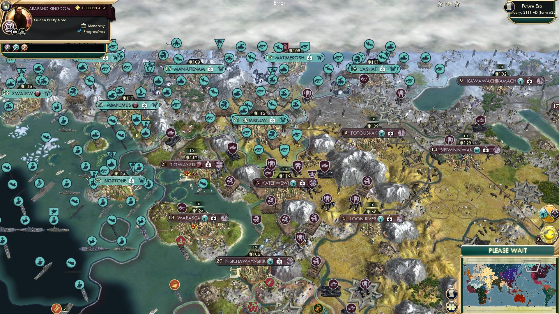 CBR In-Game Screenshot of The Cyborg Clash