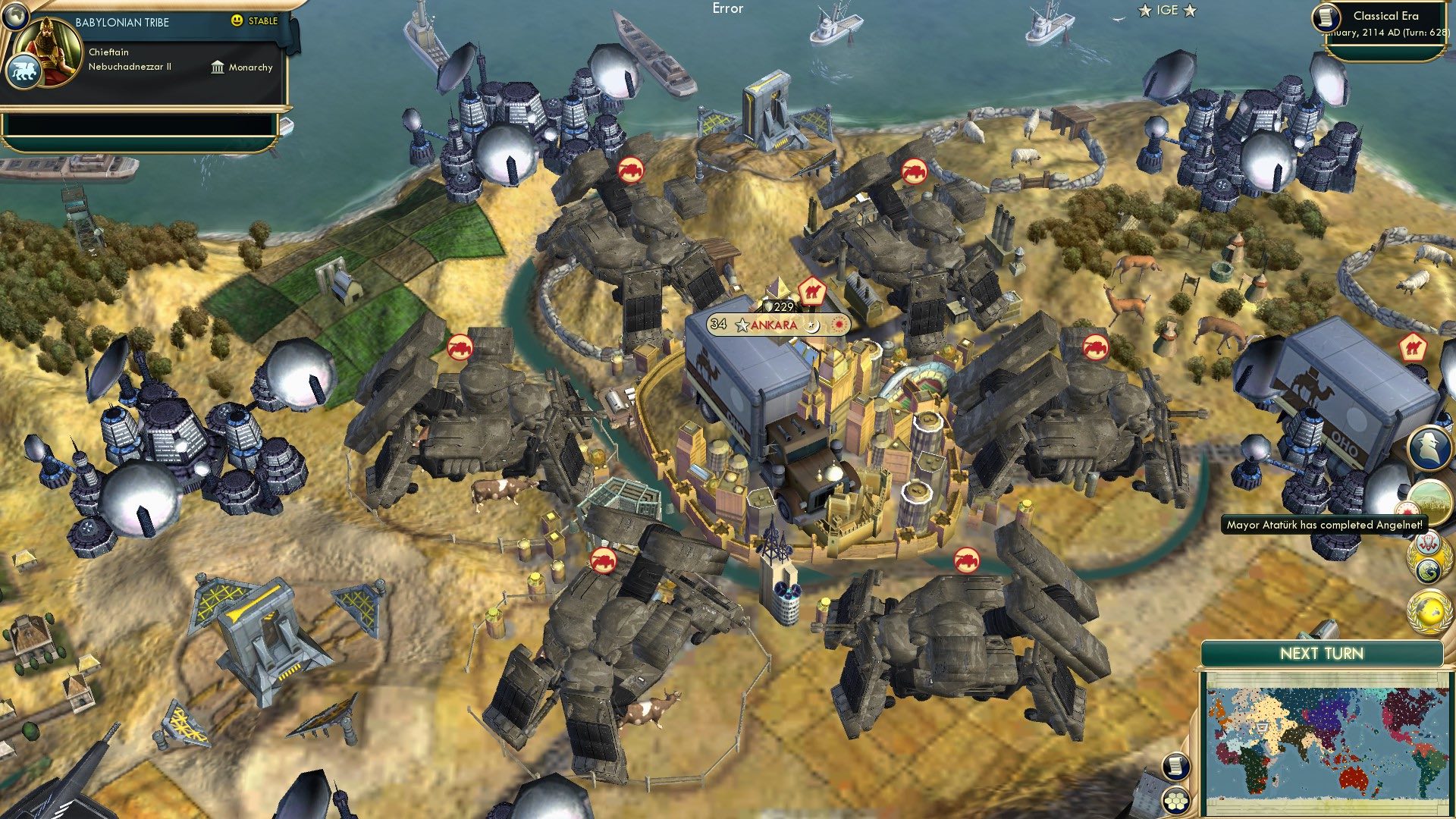 CBR In-Game Screenshot of Unleashing the AI