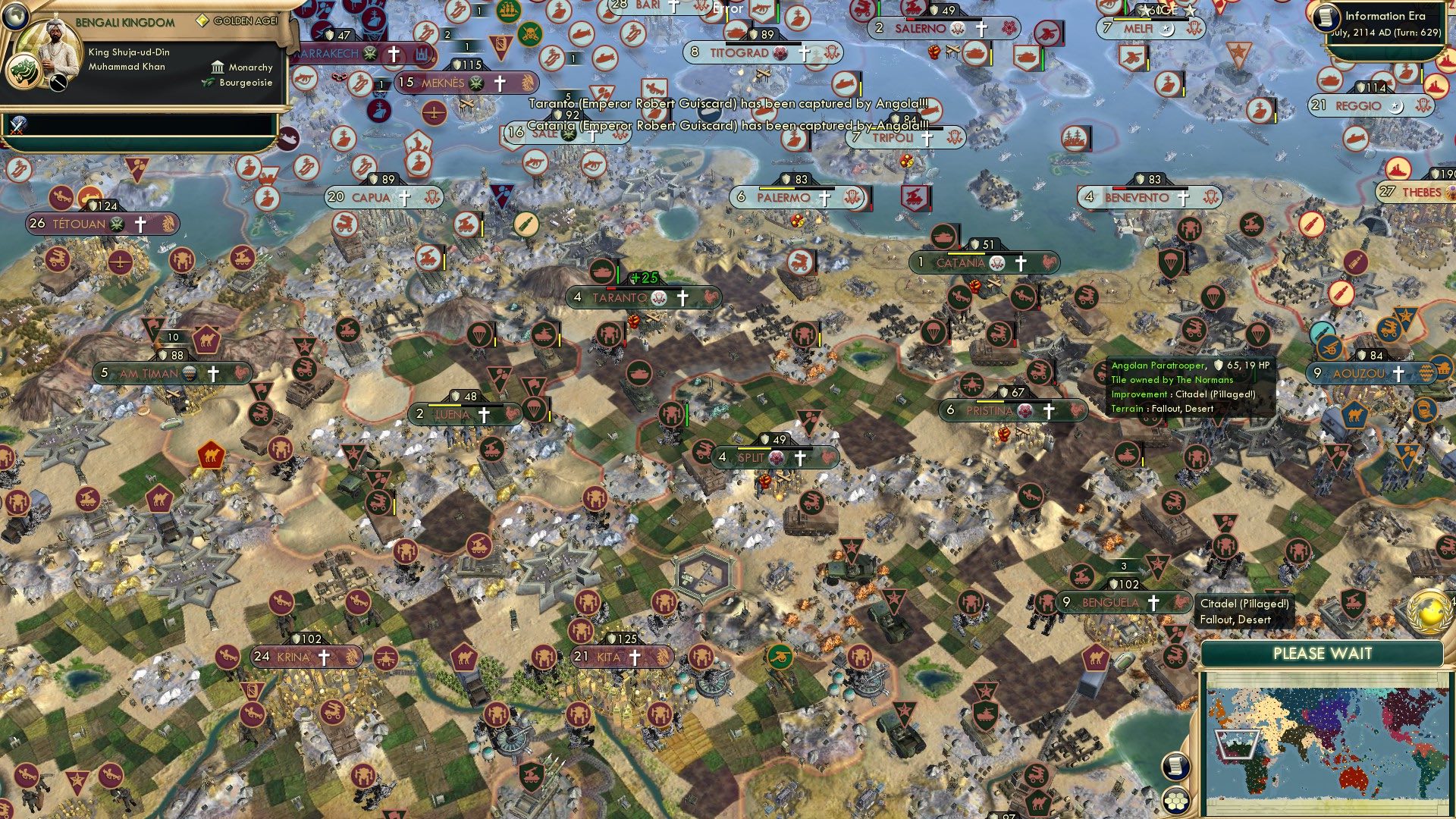 CBR In-Game Screenshot of Time for the Action!