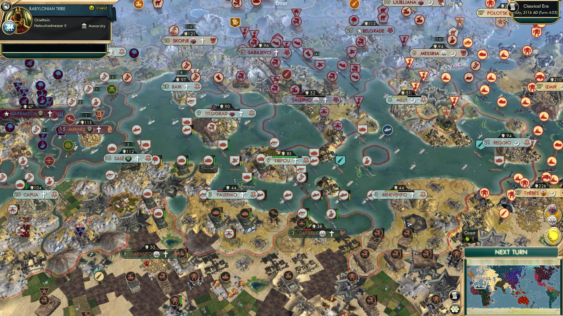 CBR In-Game Screenshot of A Yuge Peace