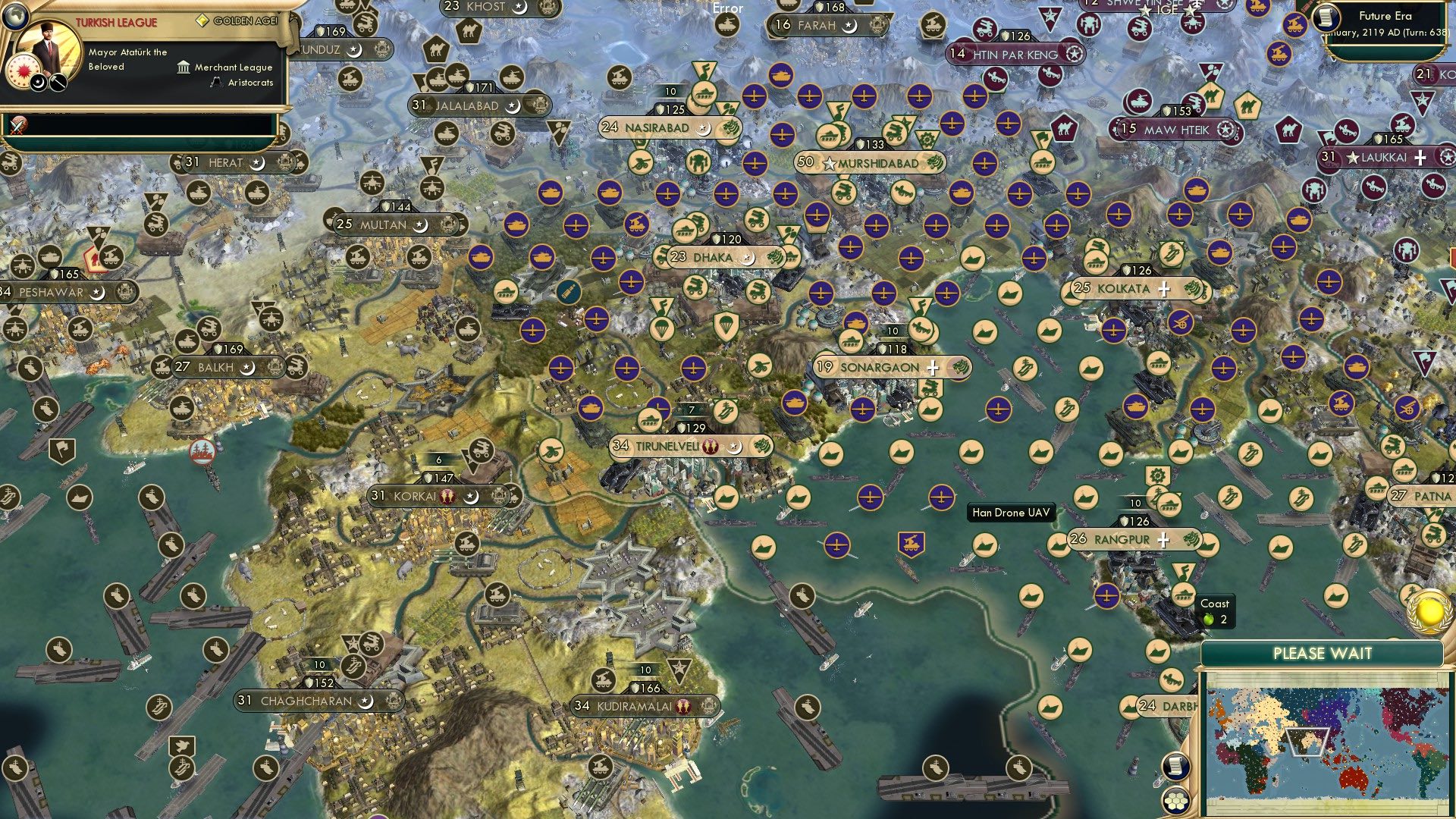 CBR In-Game Screenshot of Too Many Drones