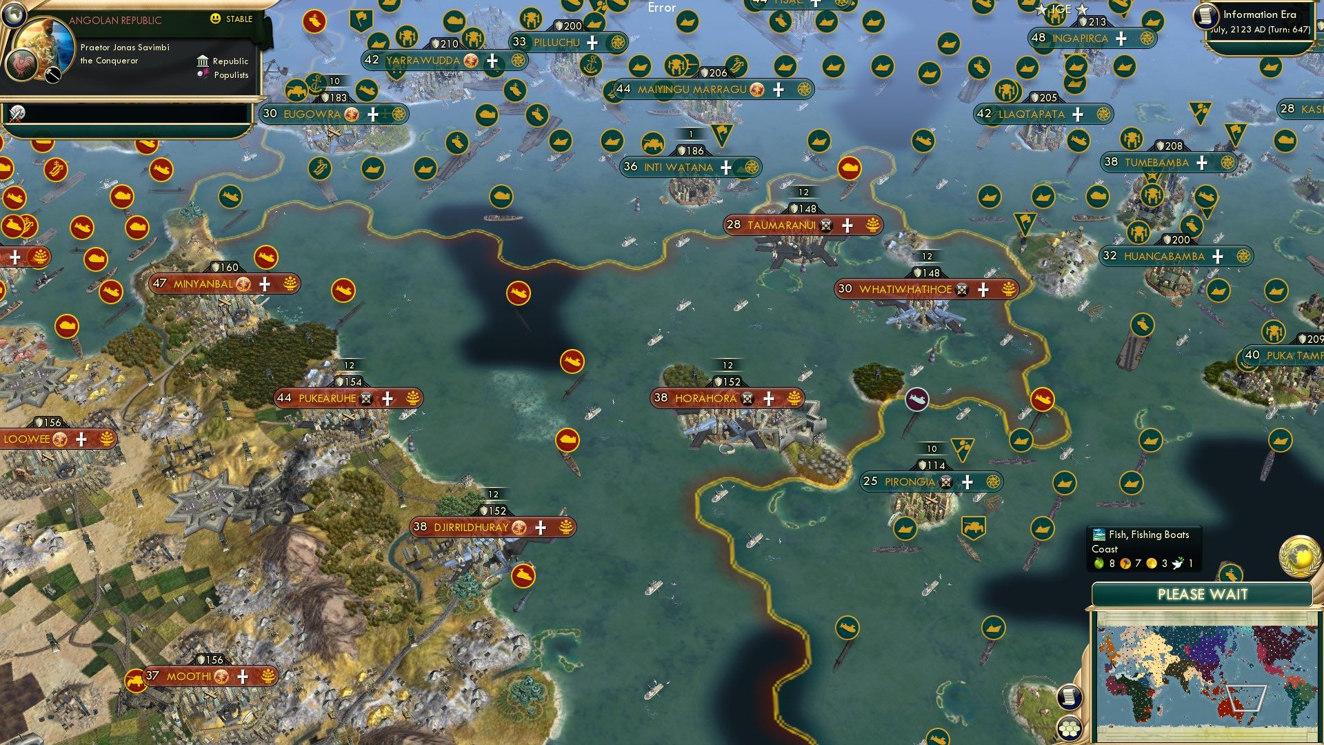 CBR In-Game Screenshot of All Quiet on the Western Seas