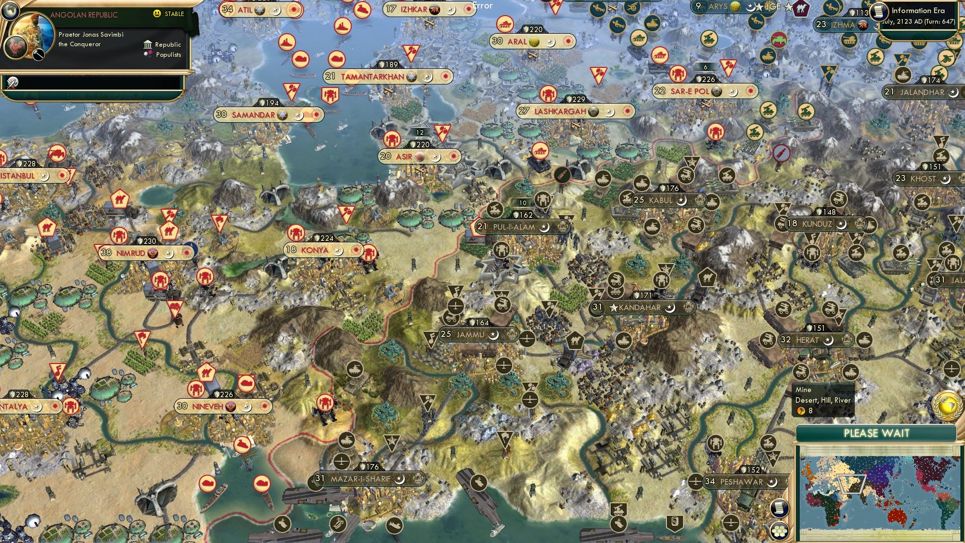 CBR In-Game Screenshot of Dividiranian
