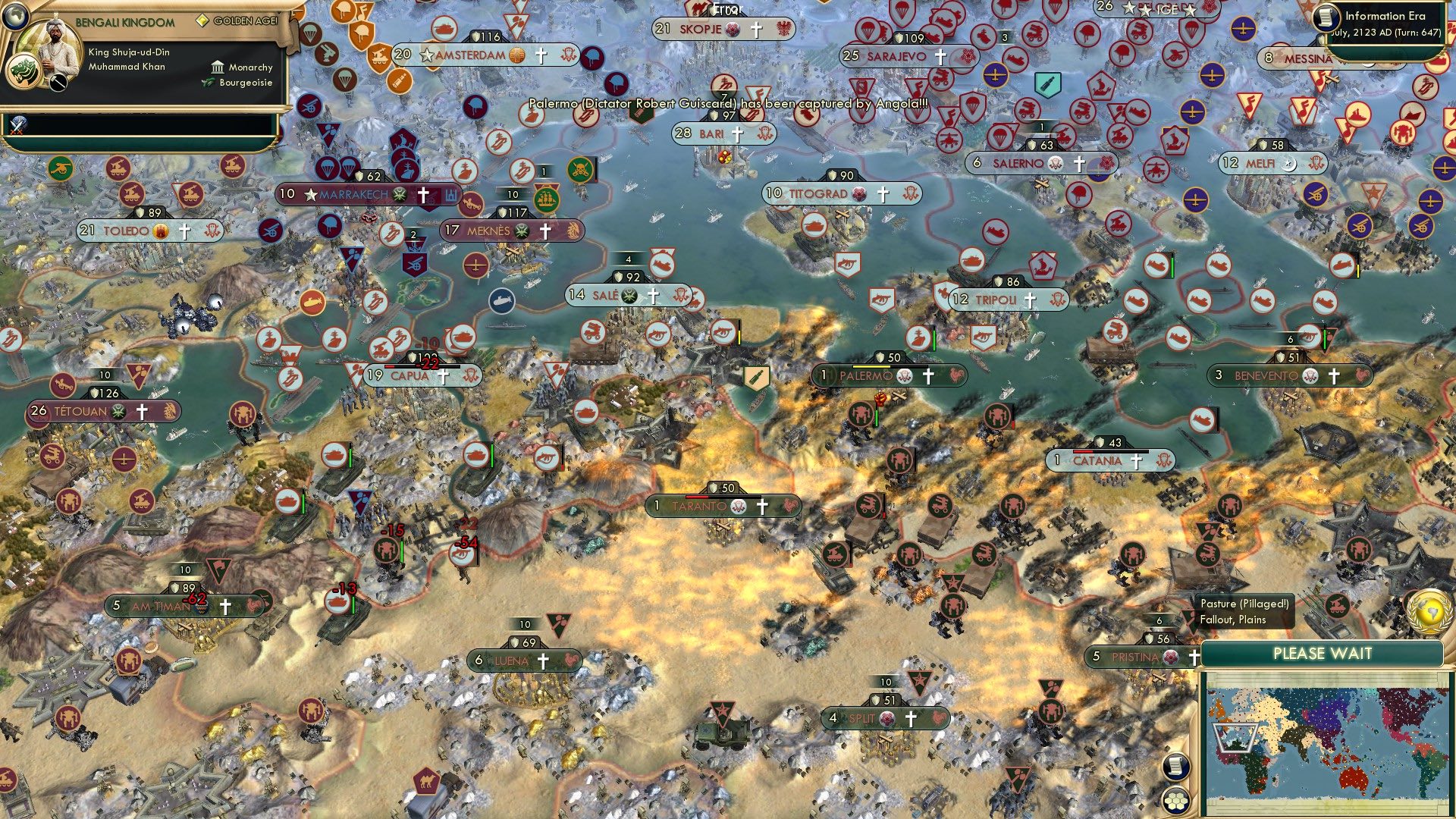 CBR In-Game Screenshot of Bombed Berbers