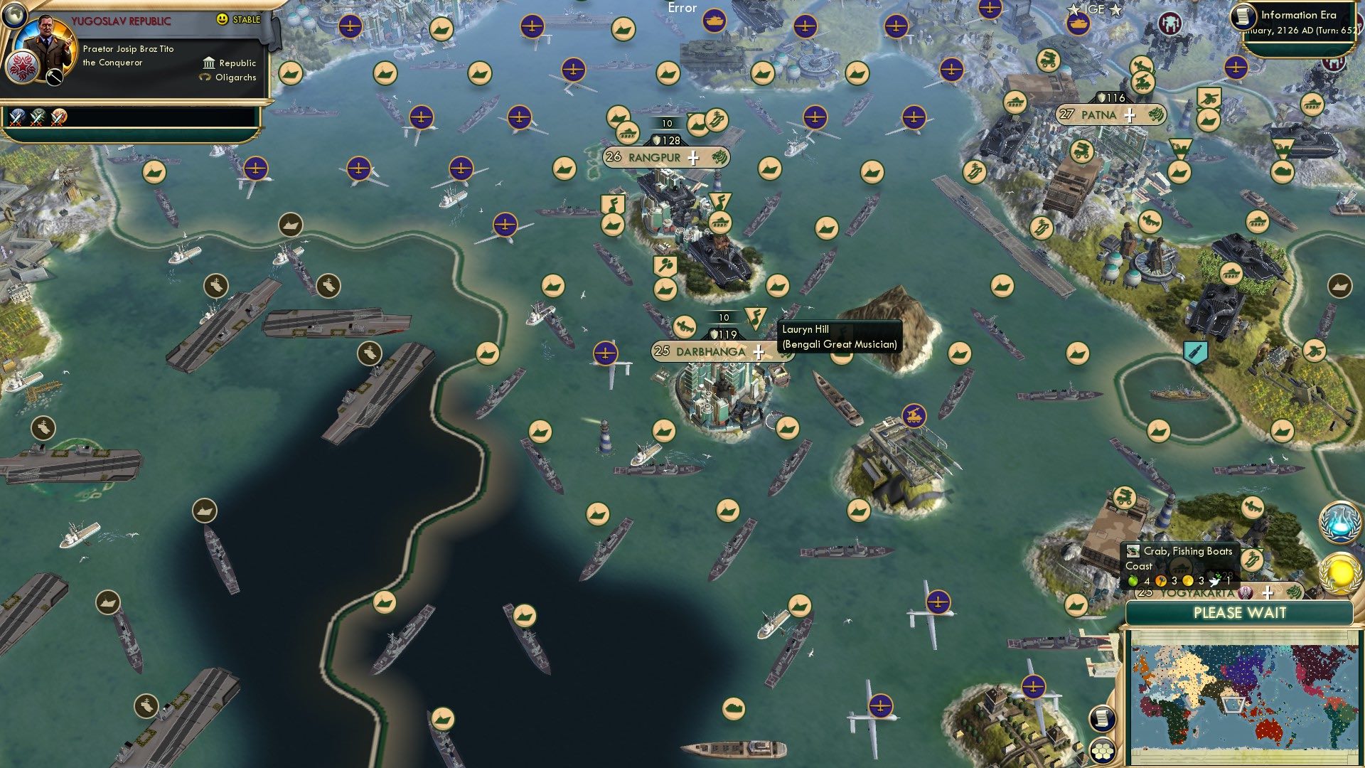 CBR In-Game Screenshot of Bengal Beats