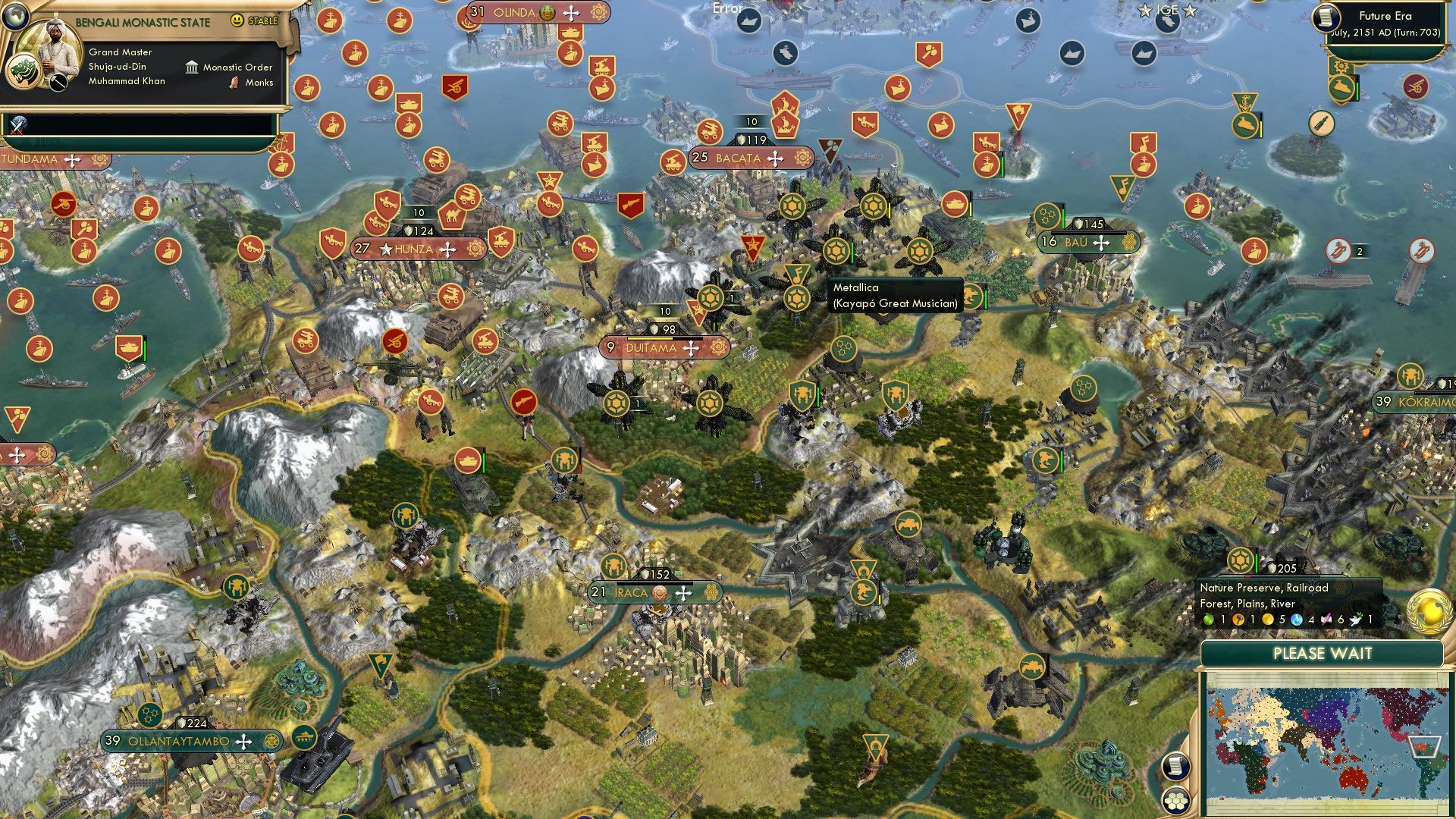 CBR In-Game Screenshot of For Whom The Bell Tolls