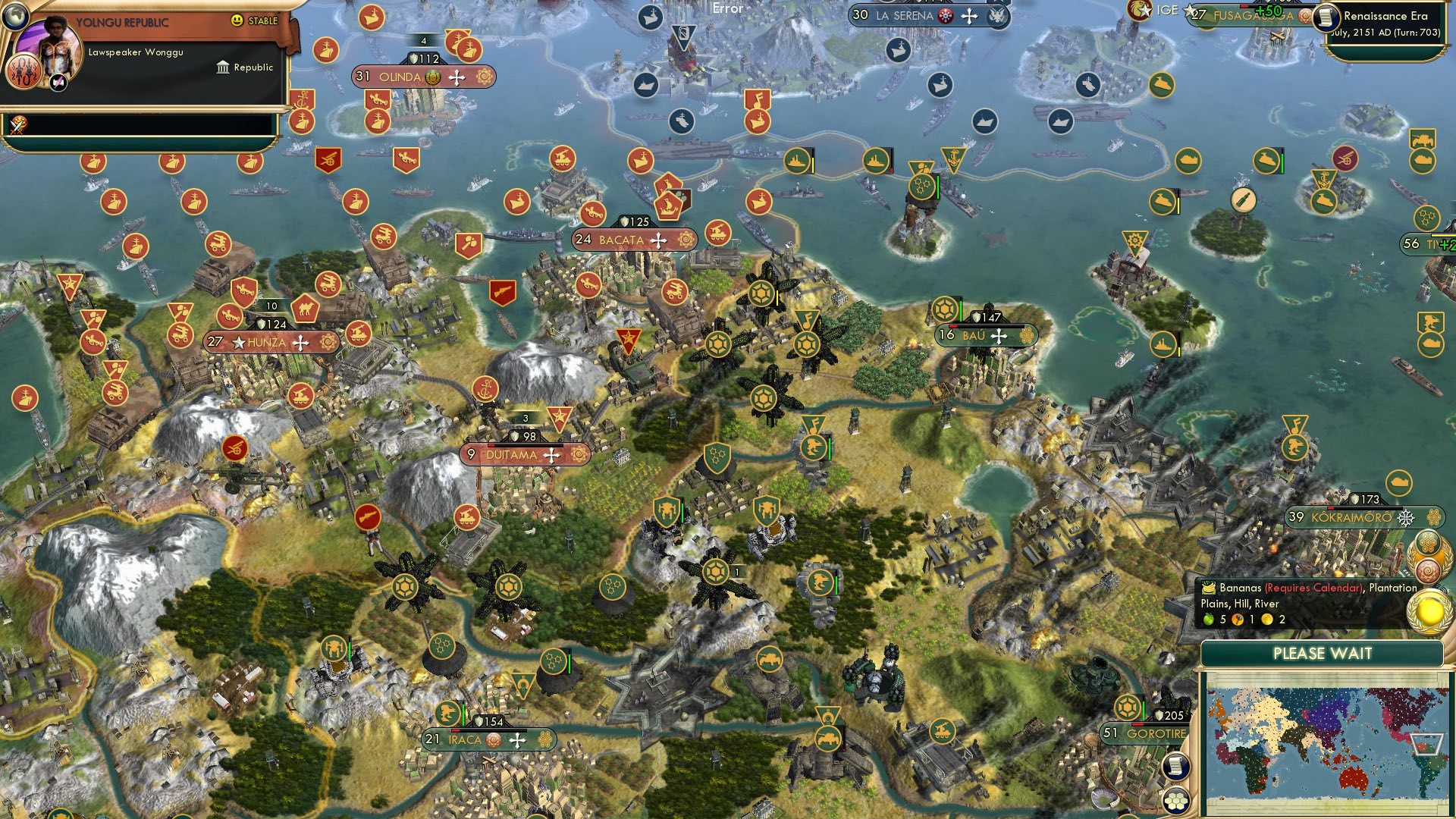 CBR In-Game Screenshot of Time-out