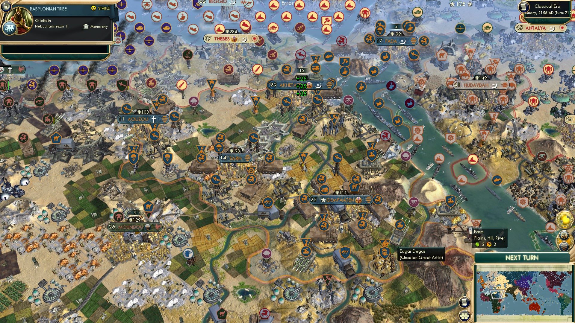 CBR In-Game Screenshot of Tutus On The Nile