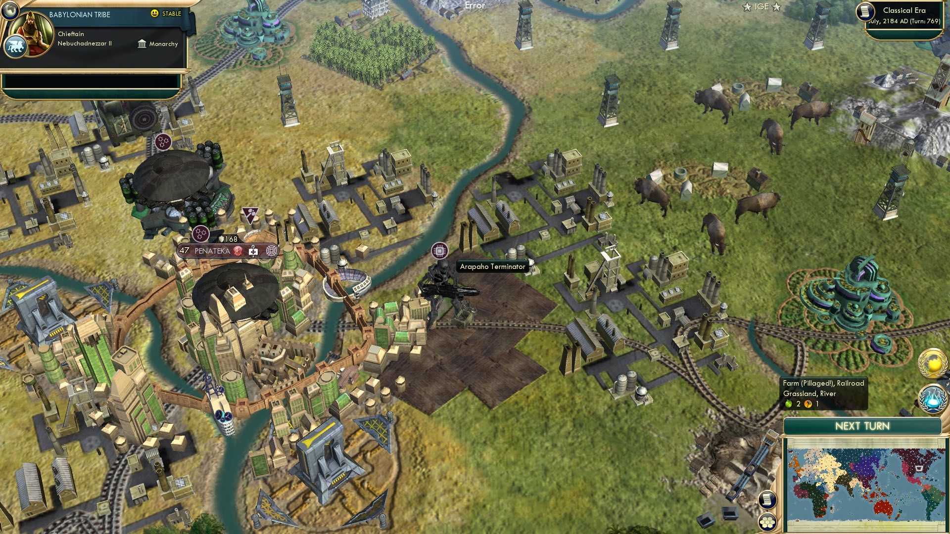 CBR In-Game Screenshot of He’s Back