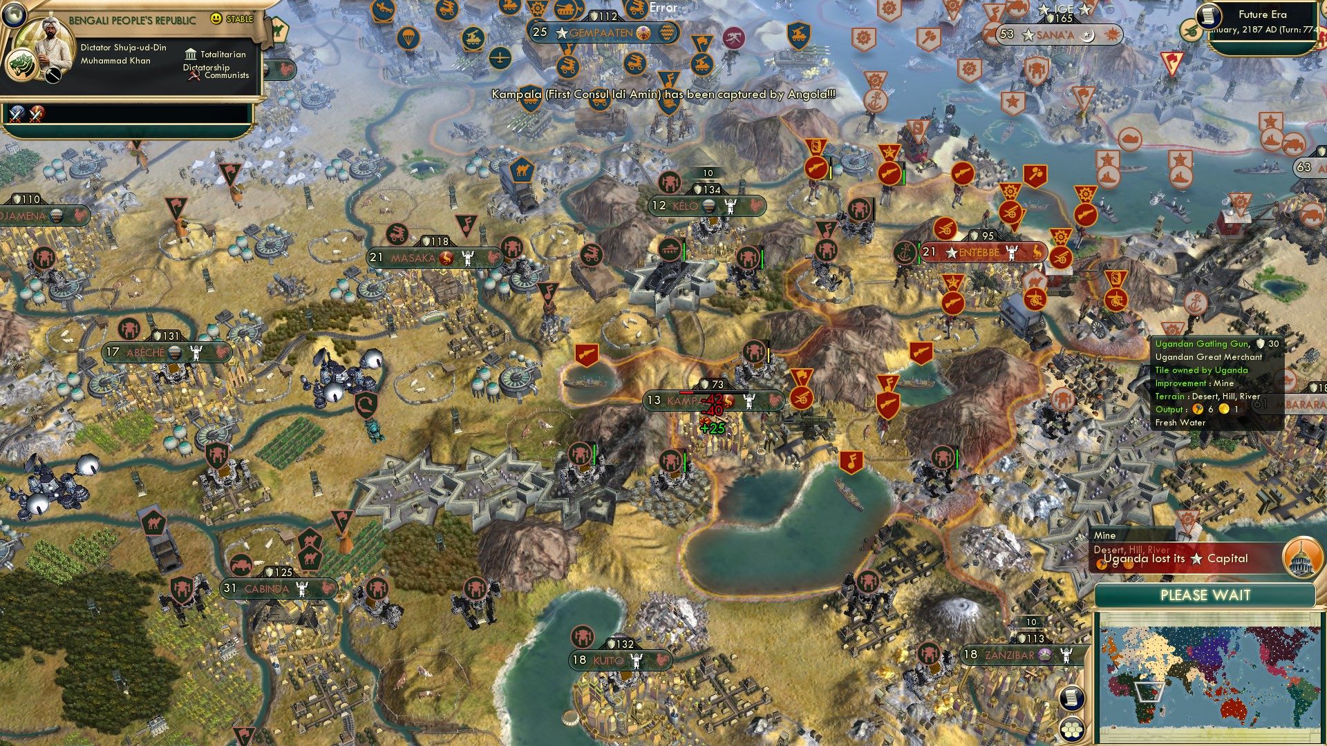 CBR In-Game Screenshot of Idi Aw Man