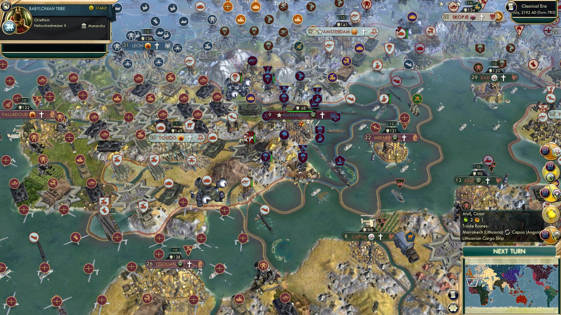 CBR In-Game Screenshot of Norman MacDonald