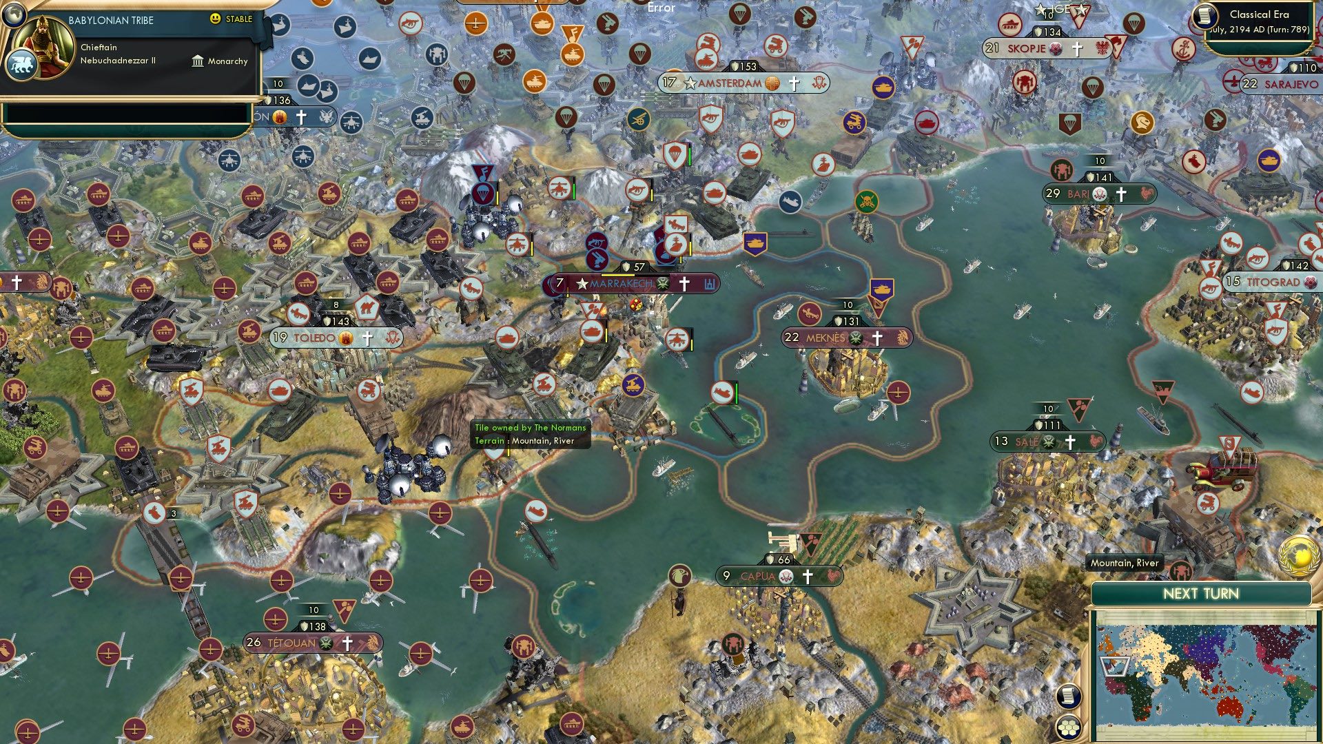 CBR In-Game Screenshot of International Norman of Mystery