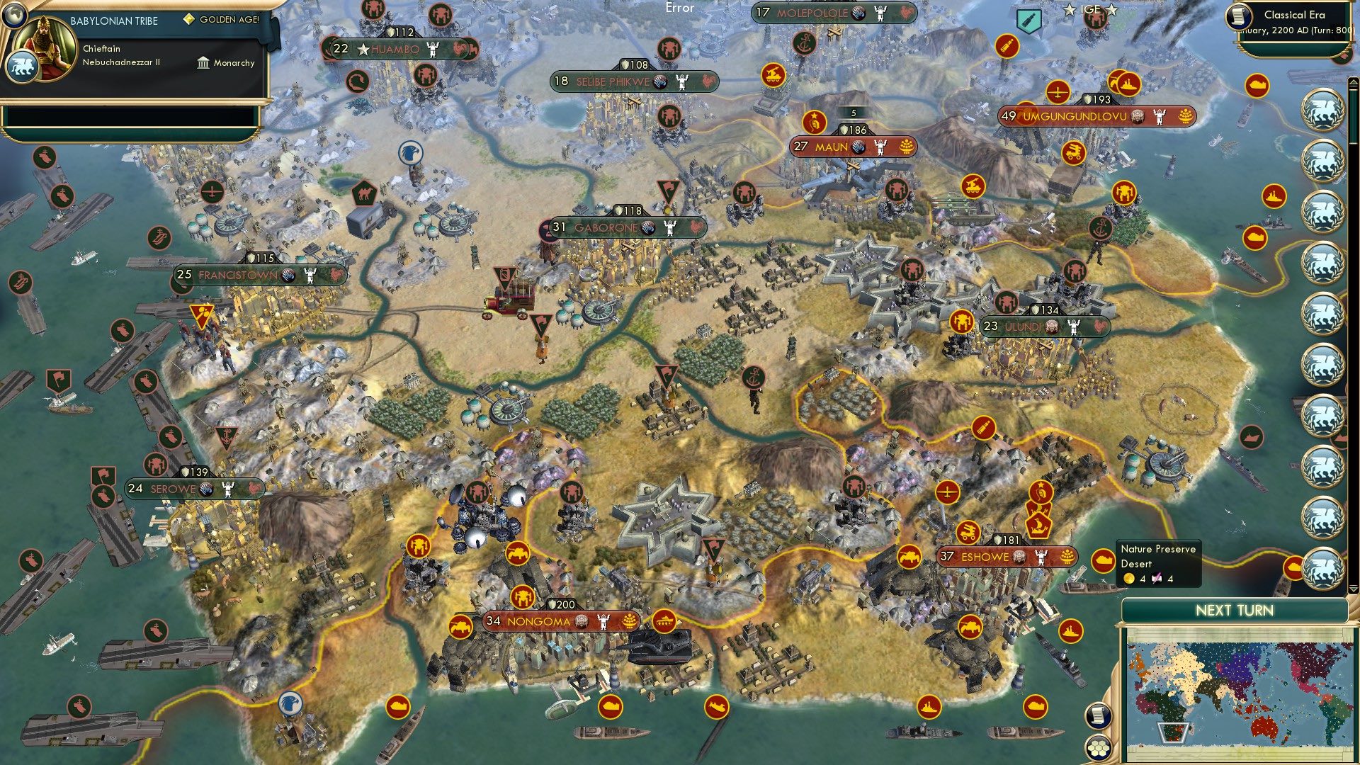 CBR In-Game Screenshot of War were declared