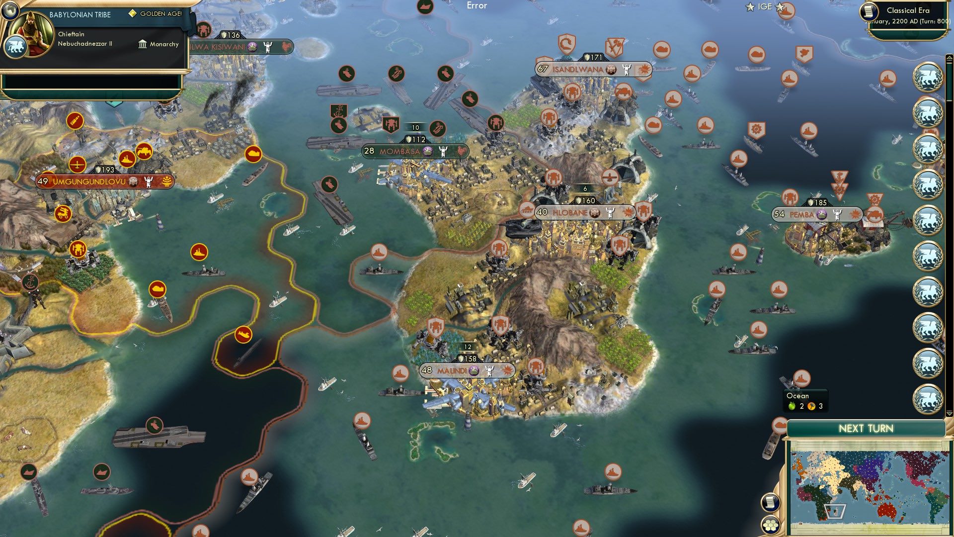 CBR In-Game Screenshot of Madagascar