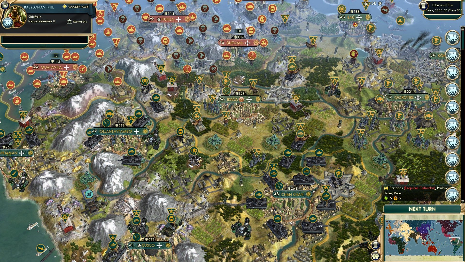 CBR In-Game Screenshot of Amazon Basin