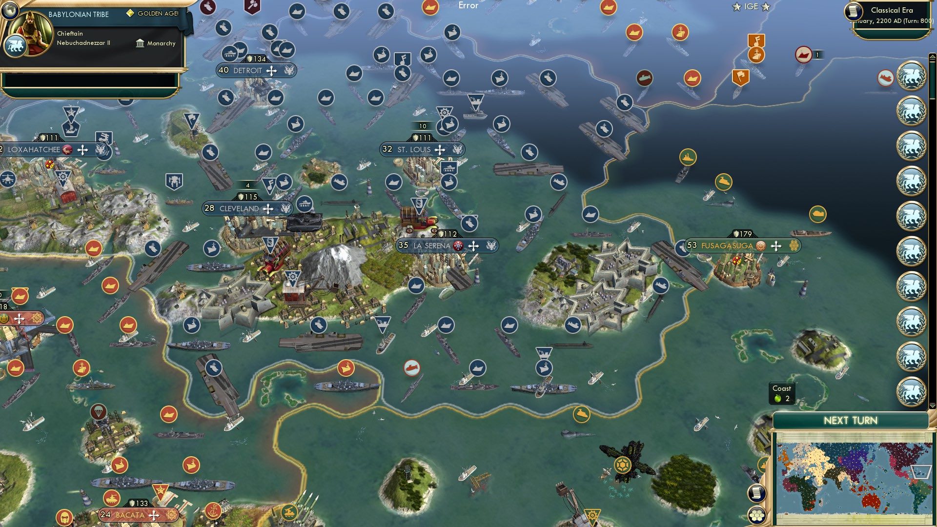 CBR In-Game Screenshot of The Caribbean