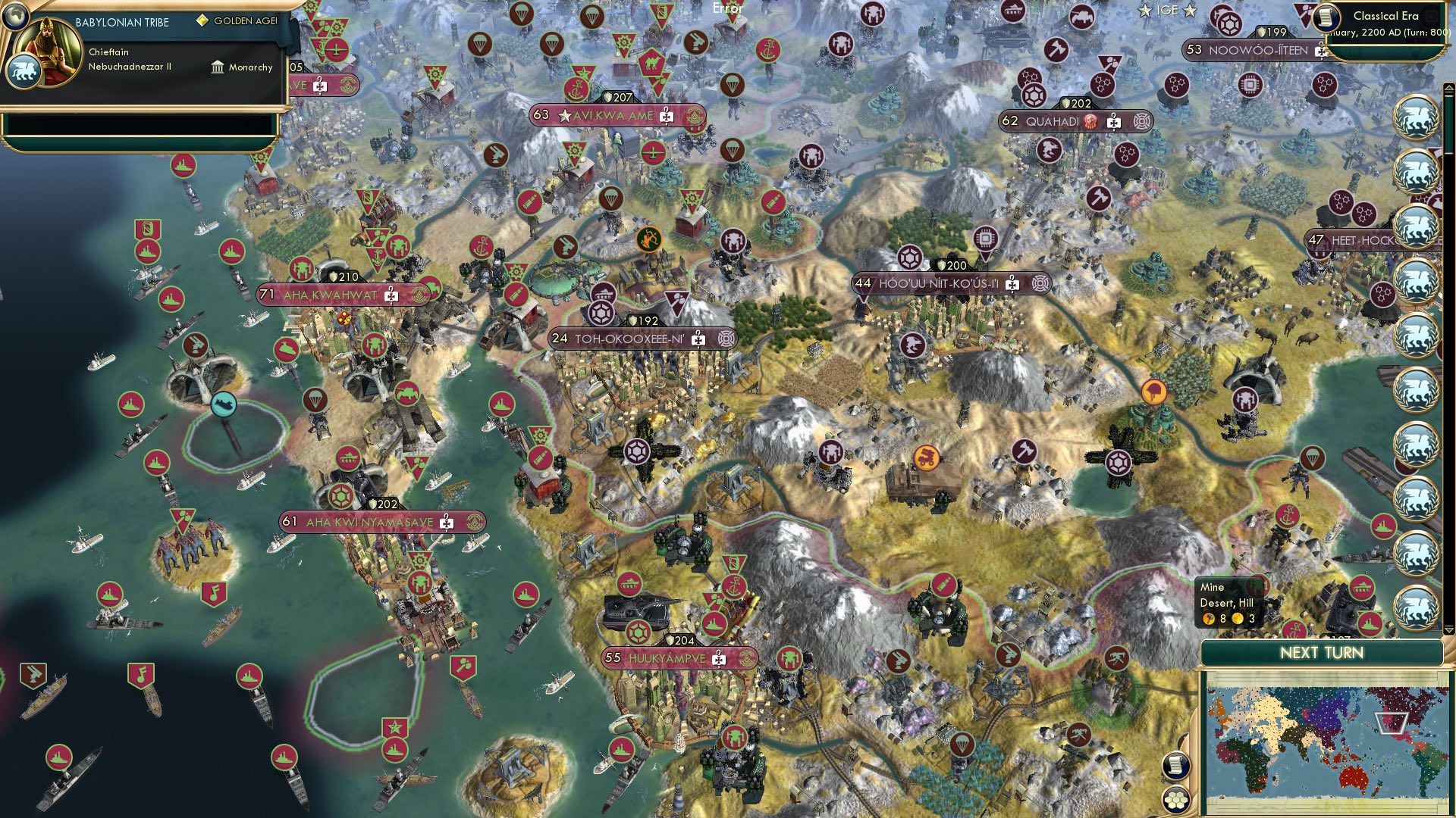 CBR In-Game Screenshot of California