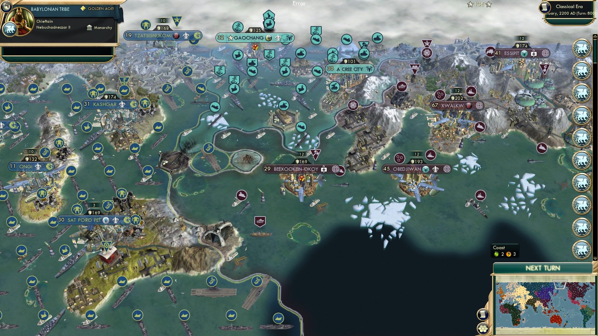 CBR In-Game Screenshot of The Aleutian Islands
