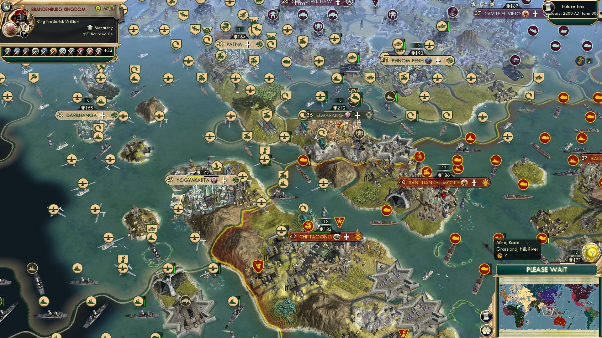 CBR In-Game Screenshot of That’s A Lot of Drones!