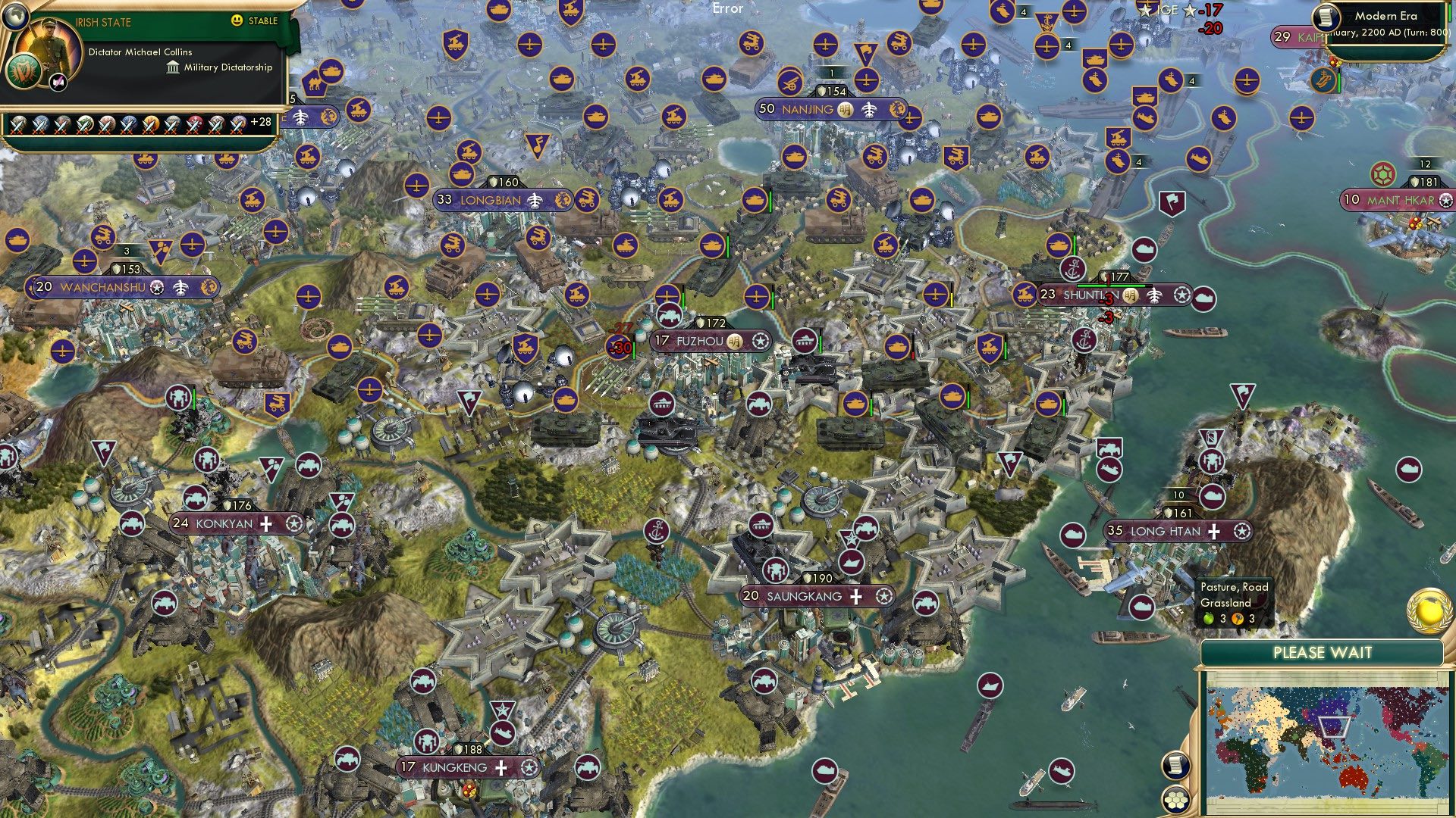 CBR In-Game Screenshot of Two China Policy?