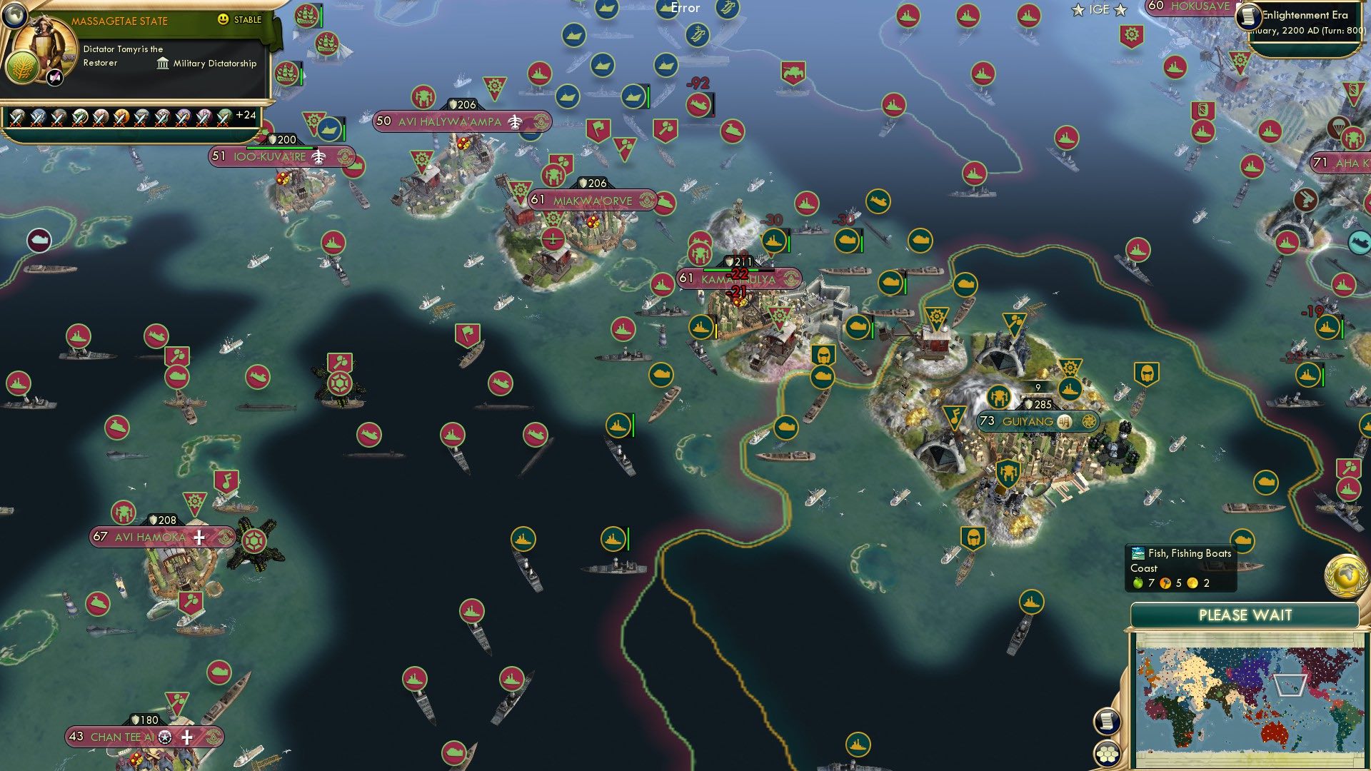 CBR In-Game Screenshot of Jesus so many people live in Hawaii